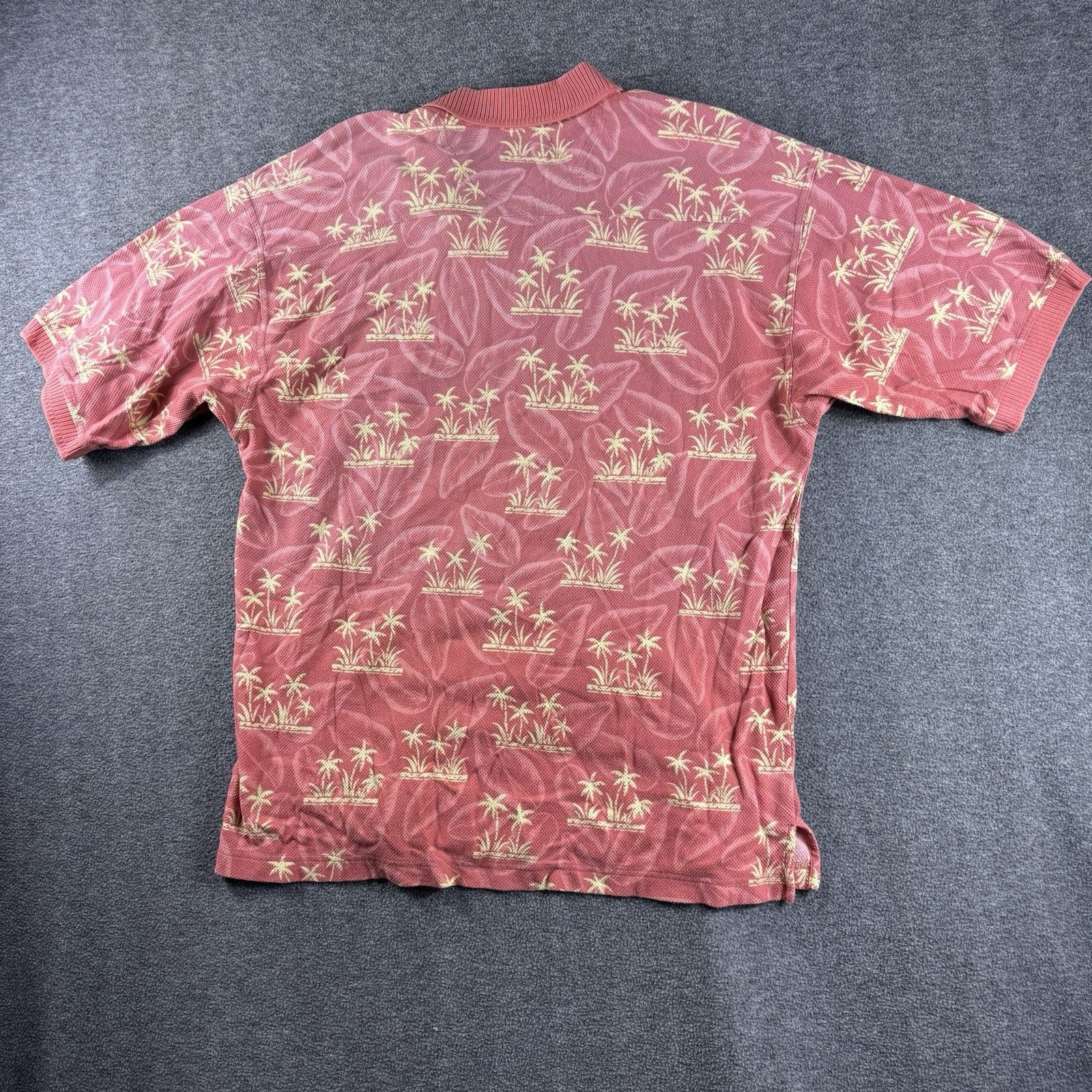 Tommy Bahama Vintage Tommy Bahama Polo Shirt Men's XL Coral Red Palm Size US XL / EU 56 / 4 - 4 Thumbnail