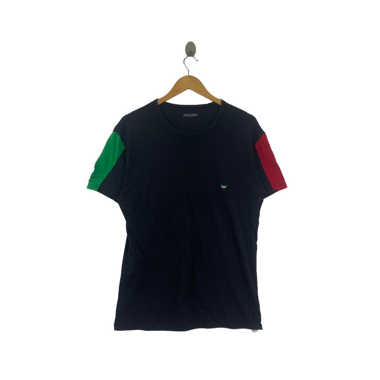 Emporio Armani Vintage EMPORIO ARMANI GIORGIO Tee Shirt Top Beach Size US XL / EU 56 / 4 - 1 Thumbnail