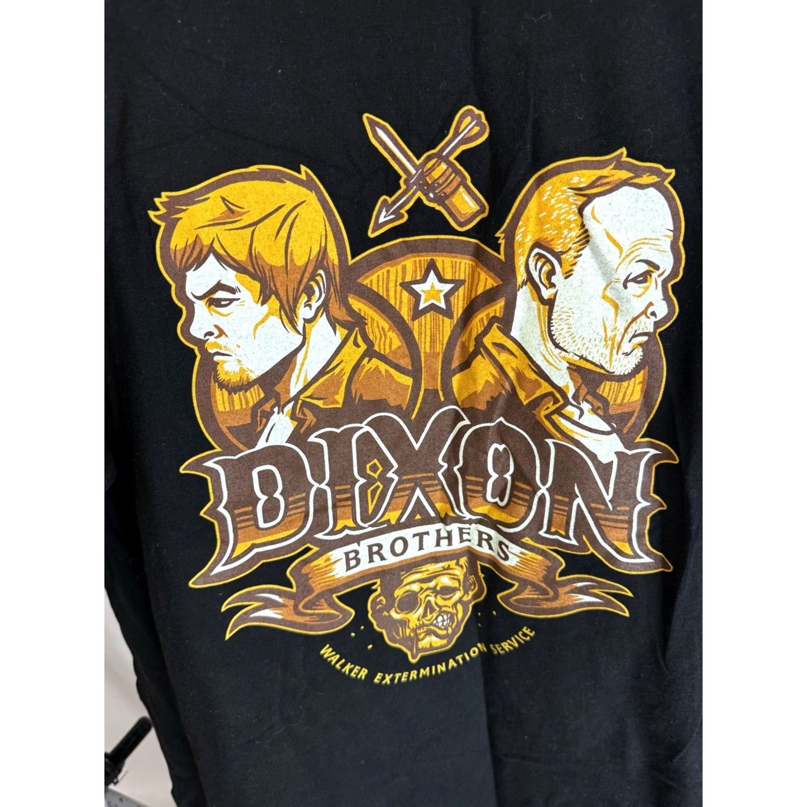 Vintage Dixxon Brothers Walker Tee Fury T SHIRT Large L Mens Size US L / EU 52-54 / 3 - 4 Thumbnail
