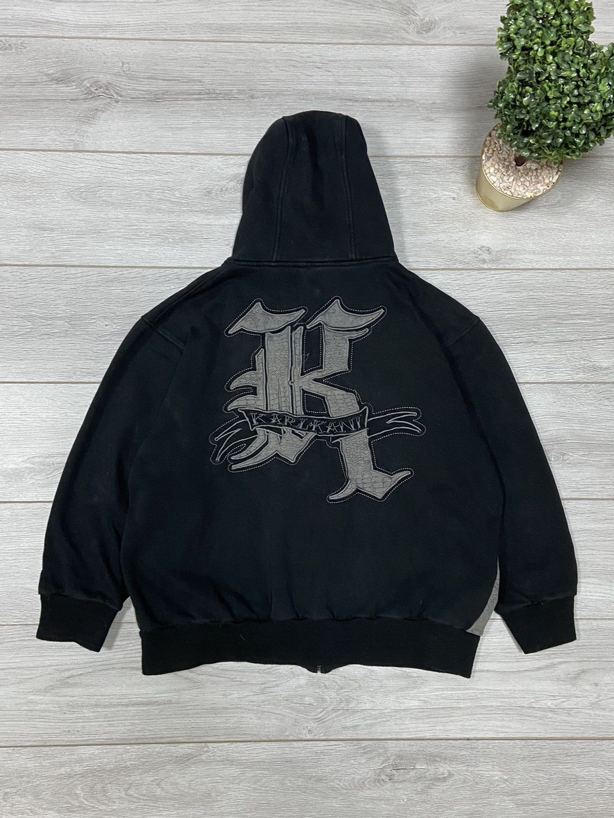 Karl Kani Karl Kani 🐍 vintage snake skin big K logo rap Y2K hoodie Size US XL / EU 56 / 4 - 2 Thumbnail