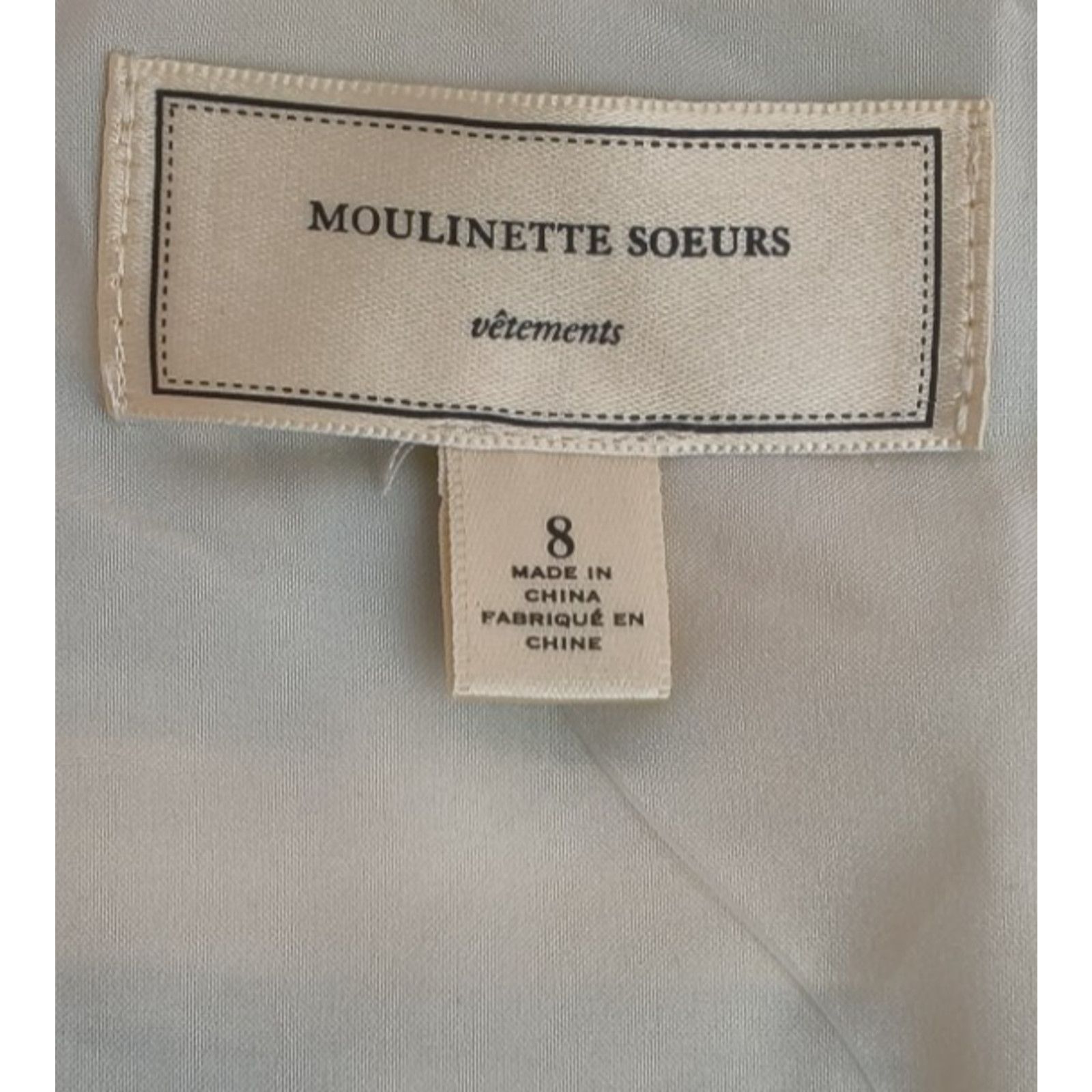 Anthropologie Anthropologie Moulinette Soeurs Babydoll Women 8 Blue/White Size M / US 6-8 / IT 42-44 - 9 Thumbnail