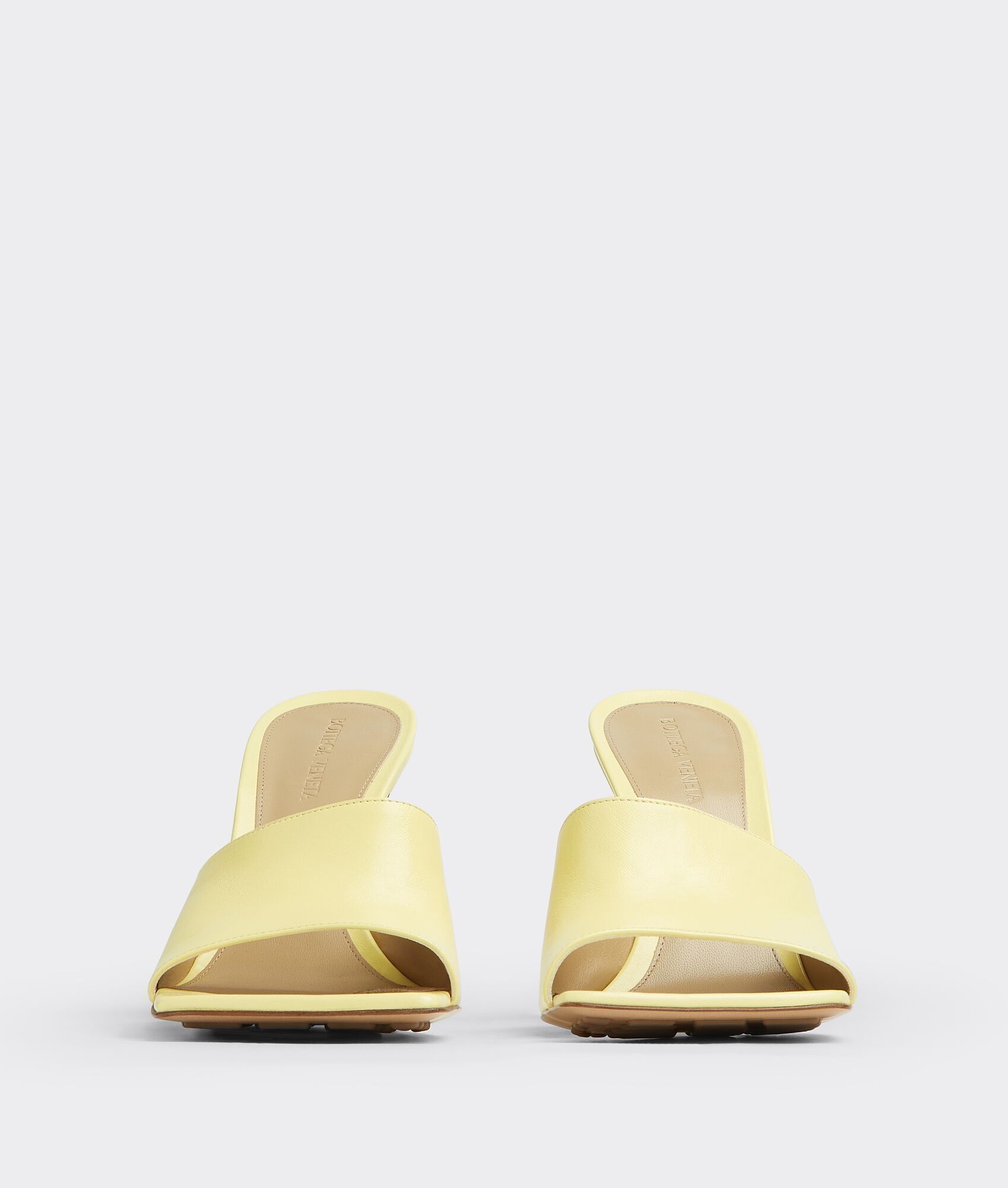 Bottega Veneta o1n1vont1124 Stretch Mules in Lemonade Size US 10 / IT 40 - 2 Thumbnail