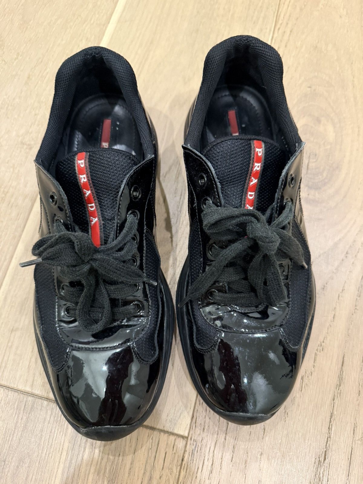 Prada PRADA AMERICAS CUP SNEAKER IN BLACK Size US 9.5 / EU 42-43 - 4 Thumbnail