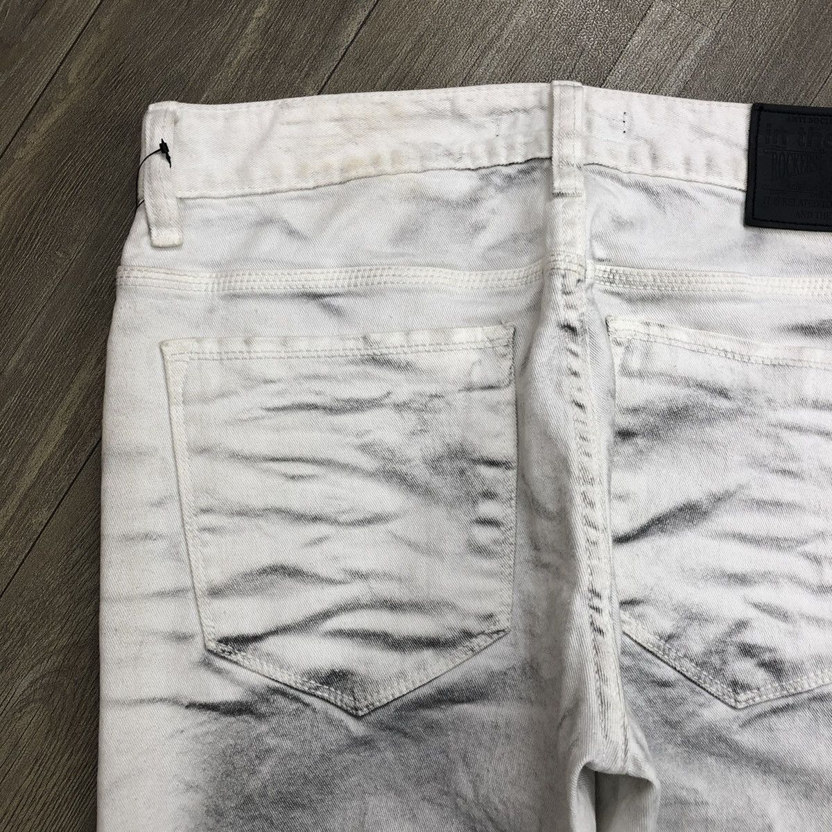 In The Attic In The Attic Wishkers Faded Punk Ifsix Lgb Style Jeans Size US 32 / EU 48 - 13 Thumbnail