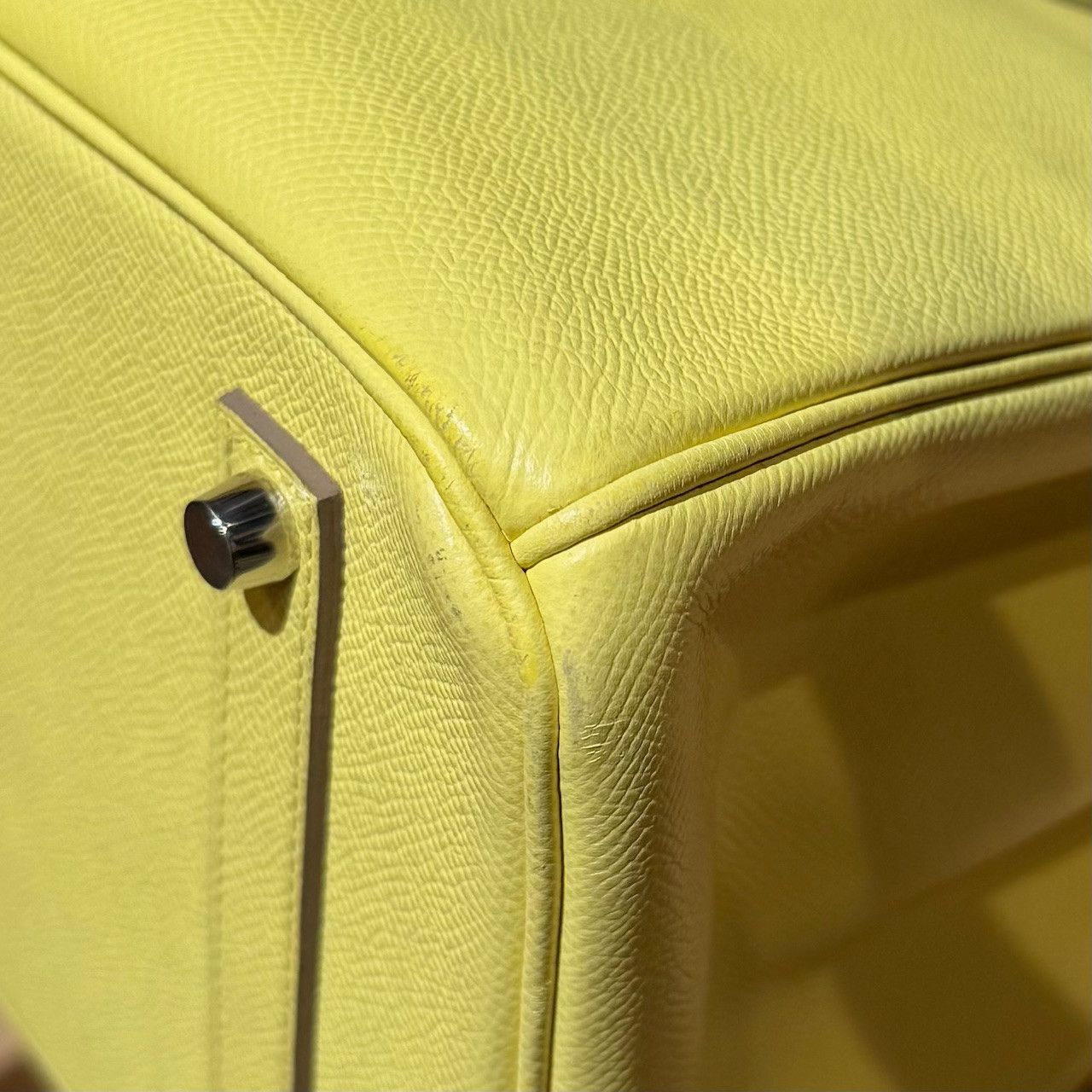 Hermes Hermès Soufre Yellow Epsom PHW Birkin 35 Bag Size ONE SIZE - 20 Thumbnail