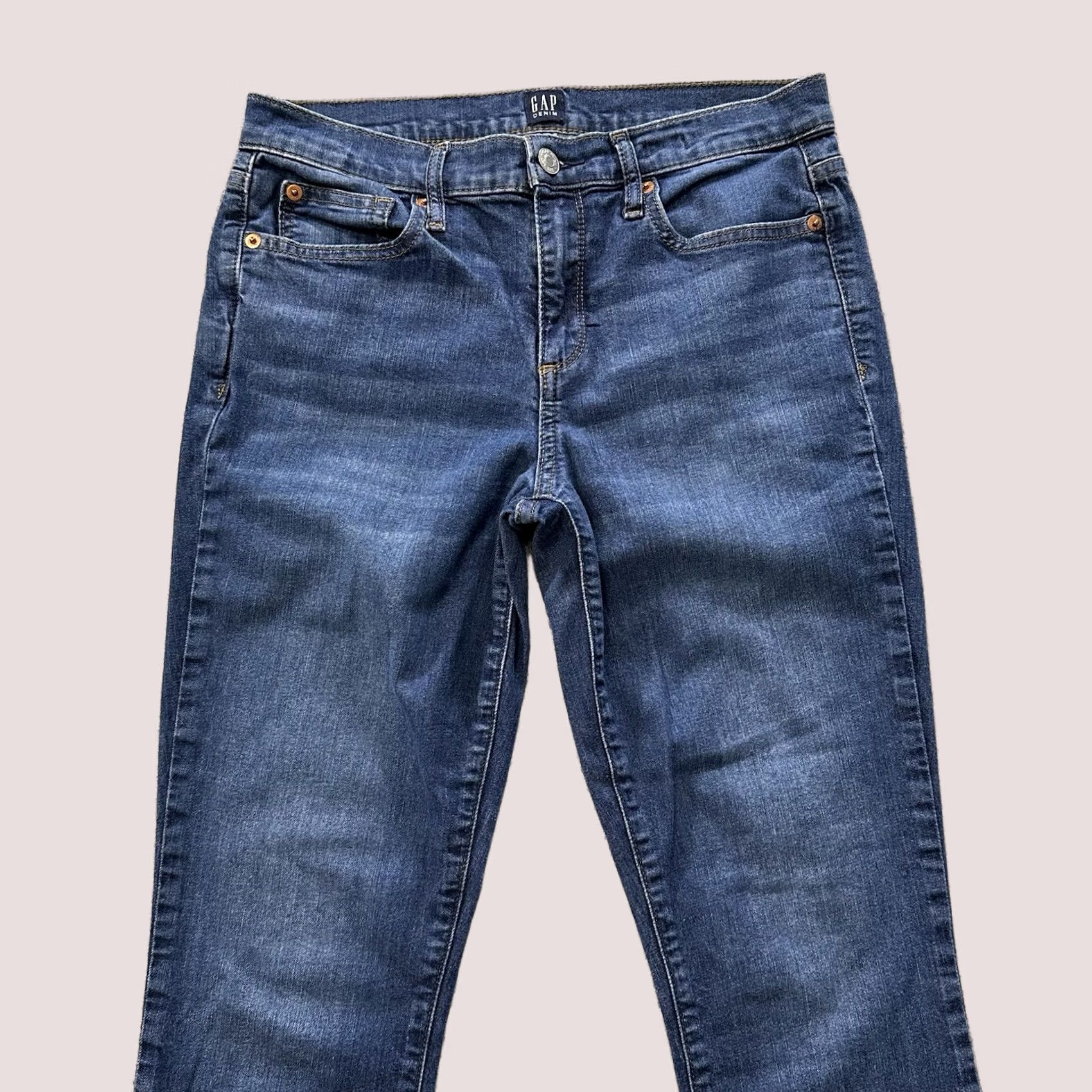 Gap Gap Jeans Womens 28x26 Skinny Stretch Denim 5-Pocket Blue Size 28" / US 6 / IT 42 - 1 Thumbnail