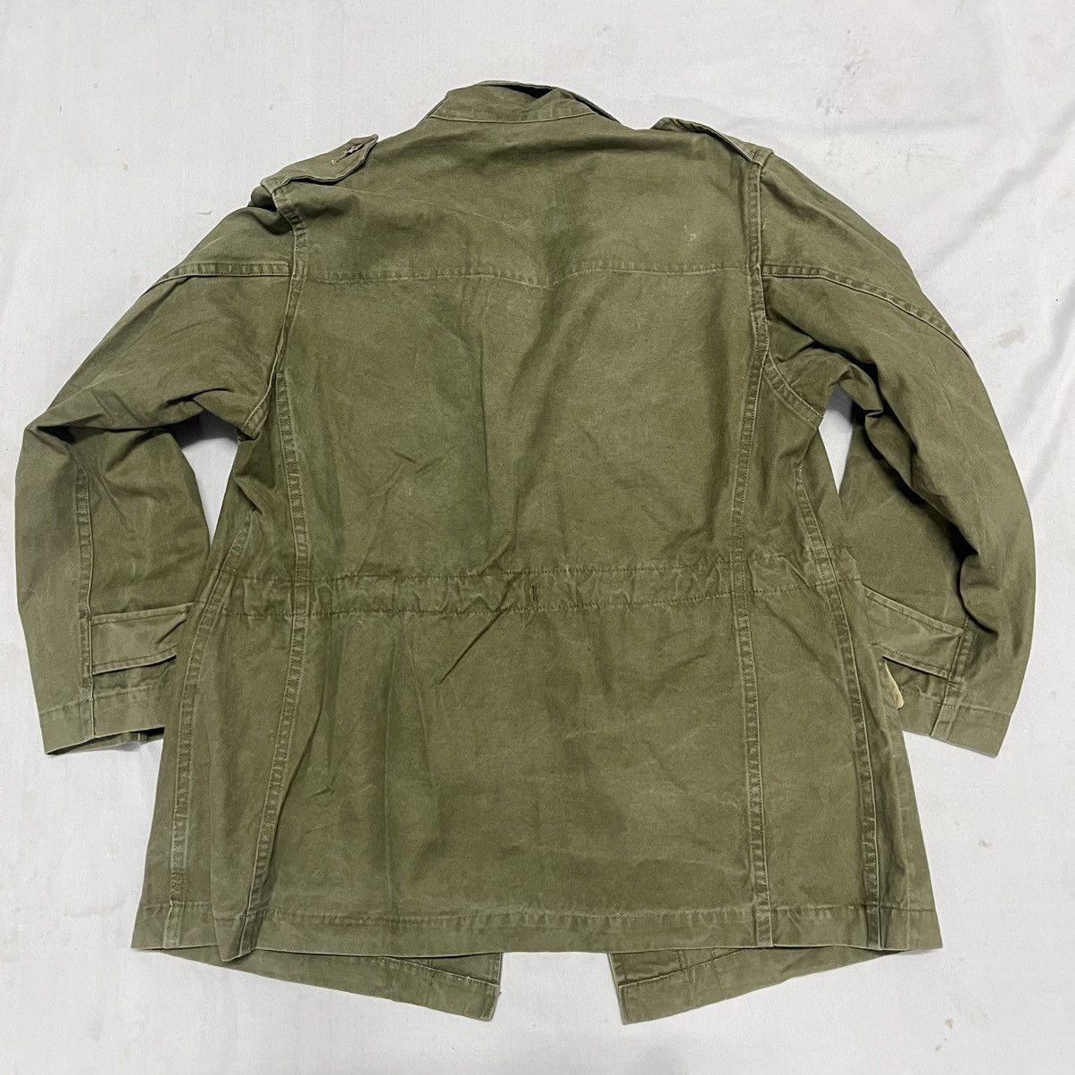 Vintage Vintage 50s French M47 Army Military Field Jacket Men's Size US S / EU 44-46 / 1 - 13 Thumbnail