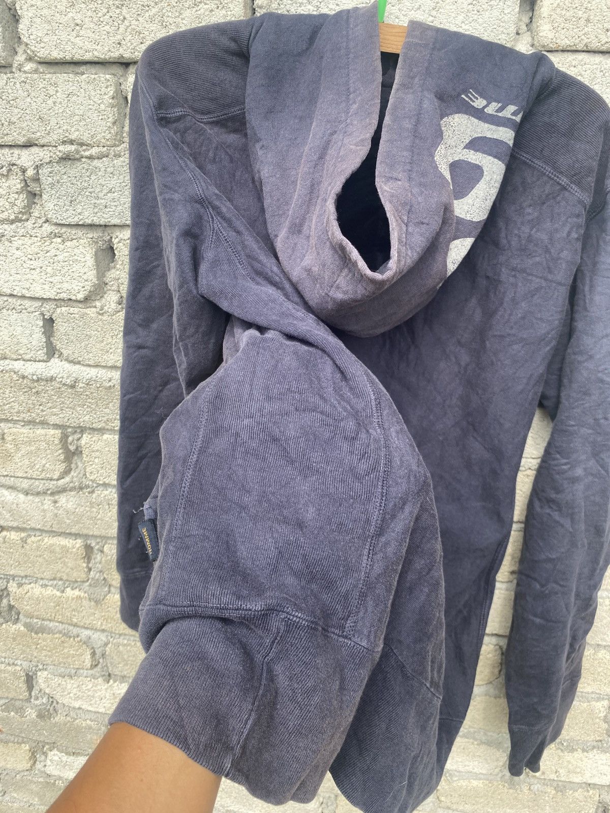 291295=Homme Vintage distressed sunfaded 291295 hoodie Size US L / EU 52-54 / 3 - 11 Thumbnail