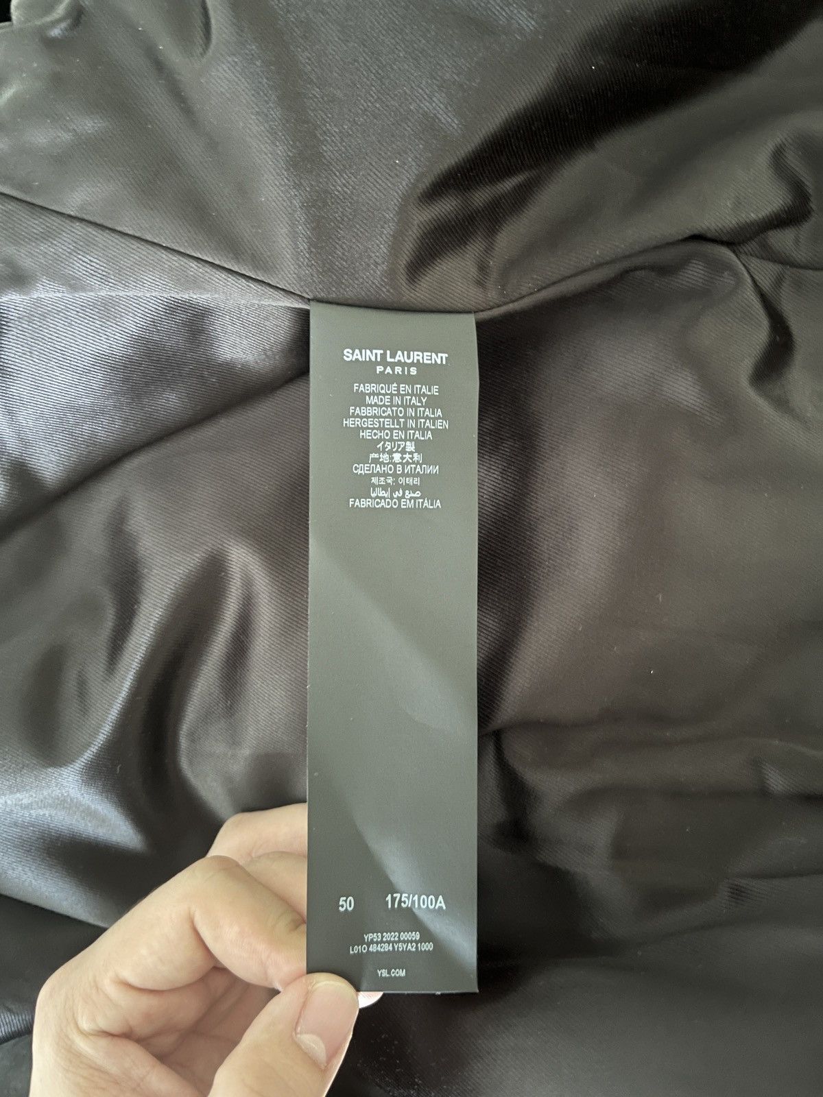 Saint Laurent Paris Saint laurent L01 sz 50 Size US M / EU 48-50 / 2 - 6 Thumbnail