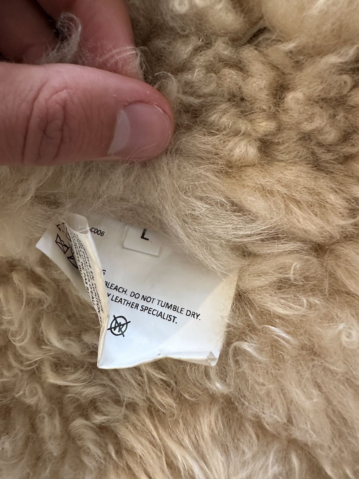 ERL ERL Shearling Jacket Fall 2021 Size US L / EU 52-54 / 3 - 6 Thumbnail