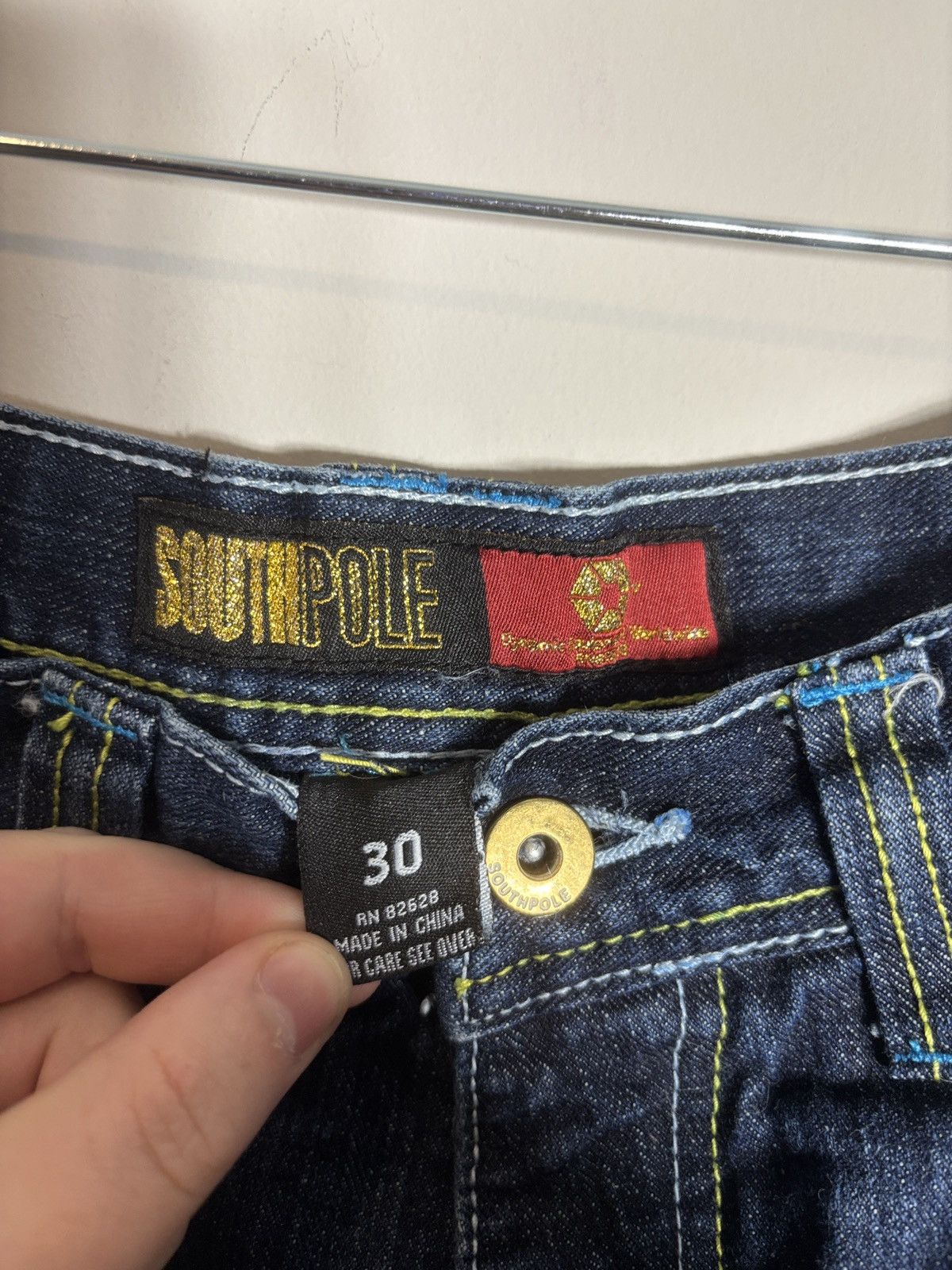 Southpole Vintage Southpole Jeans Baggy Skater Y2K 29” Size US 29 - 4 Thumbnail