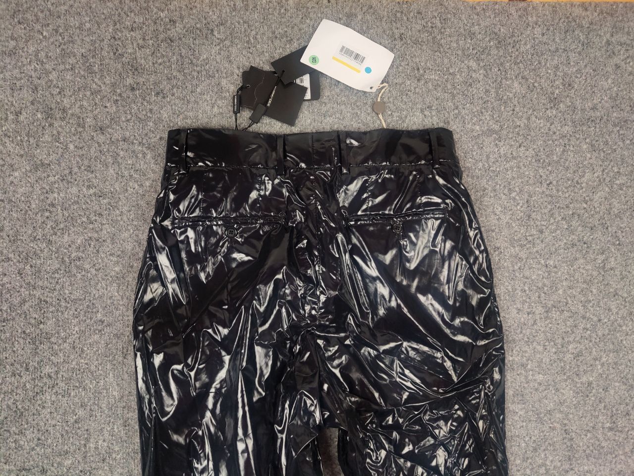 Dolce & Gabbana Dolce & Gabbana New Pants Shining lacquer Nylon Men Trouser Size US 32 / EU 48 - 10 Thumbnail