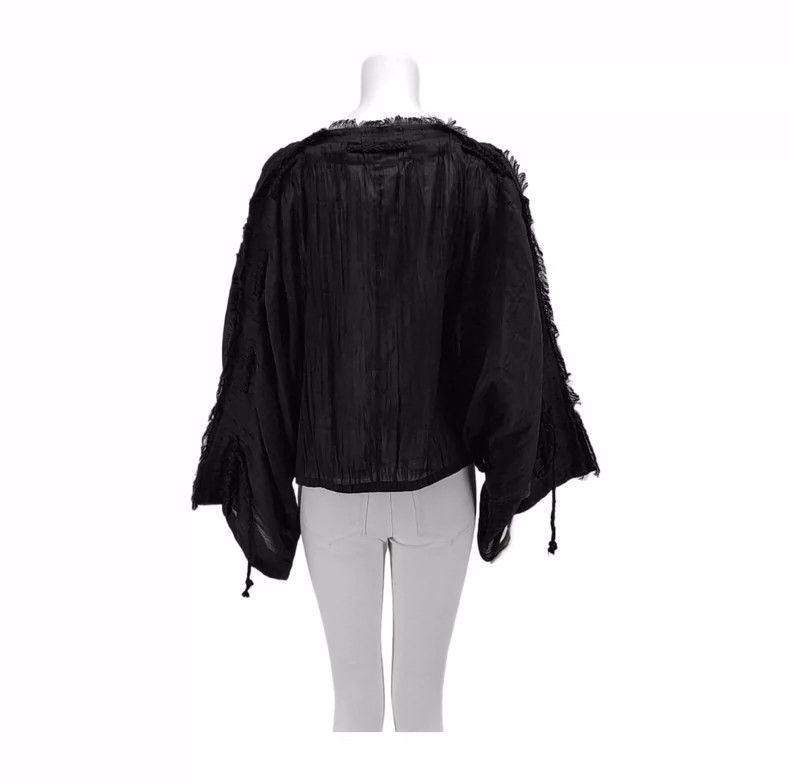 Loewe LOEWE Pure cotton linen blended silhouette jacket sweater Size XS / US 0-2 / IT 36-38 - 9 Thumbnail