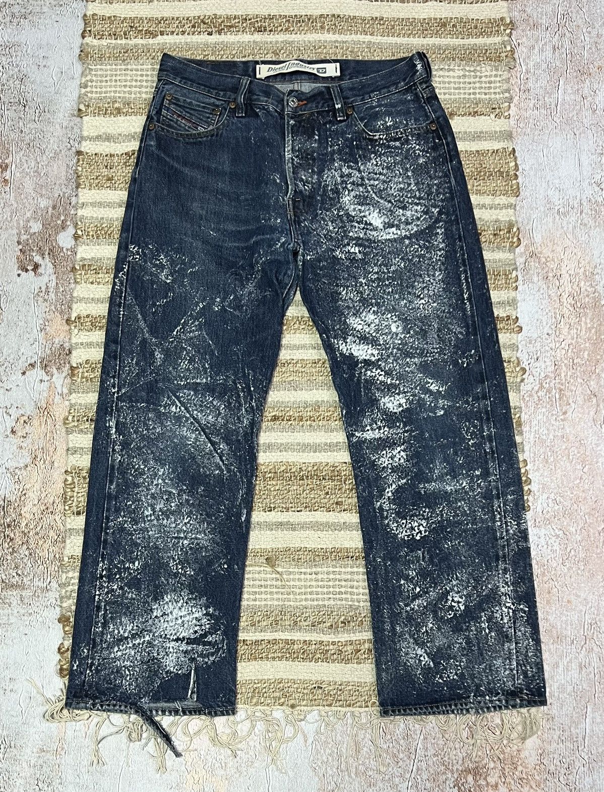 Diesel × Y/Project Diesel vintage painted distressed jeans Size US 34 / EU 50 - 1 Thumbnail