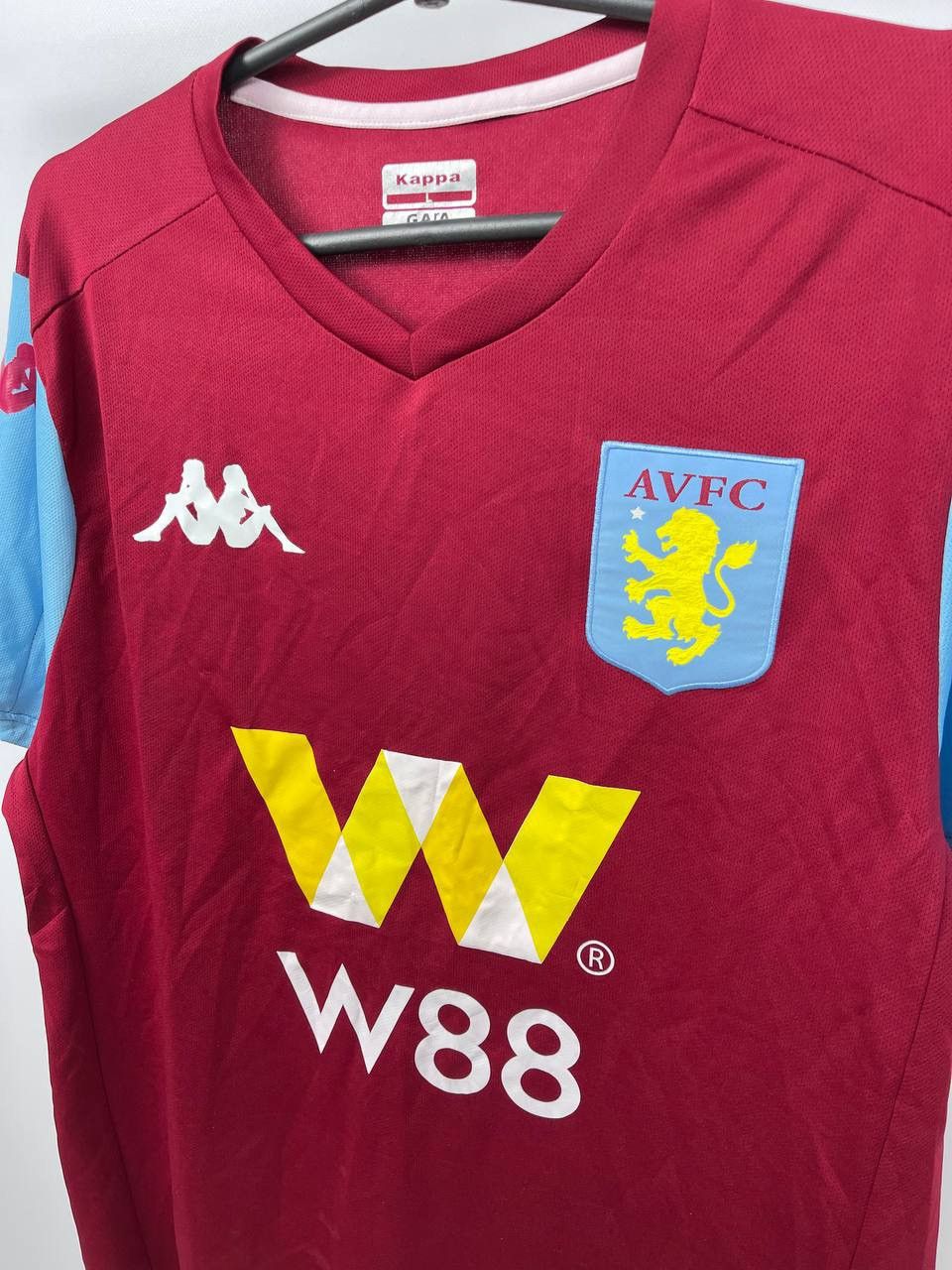 Kappa Aston Villa 2019 - 2020 home football jersey Kappa size L Size US L / EU 52-54 / 3 - 2 Thumbnail