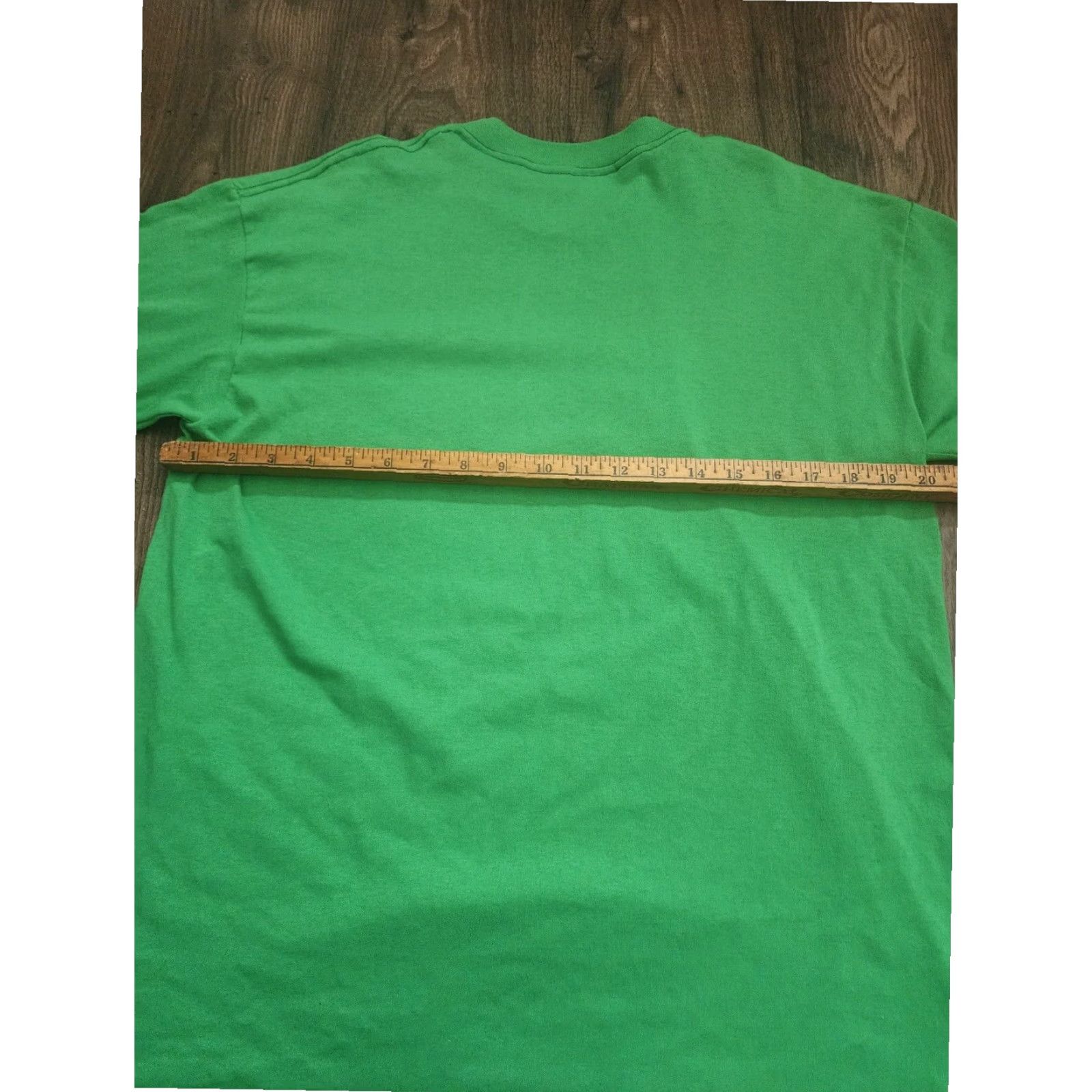 Vintage VINTAGE 90s Hallmark XL Mens Green Short Sleeve Graphic T Shirt When Irish Eyes Are Smiling St Patricks Day Logo Size US XL / EU 56 / 4 - 3 Thumbnail