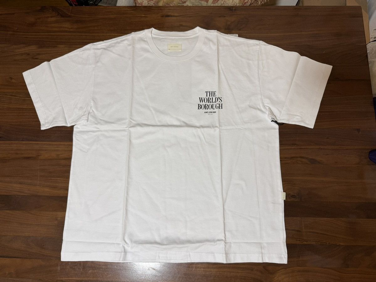 Aime Leon Dore Aime Leon Dore ALD The World’s Borough Tee Newspaper XXL Size US XXL / EU 58 / 5 - 1 Thumbnail