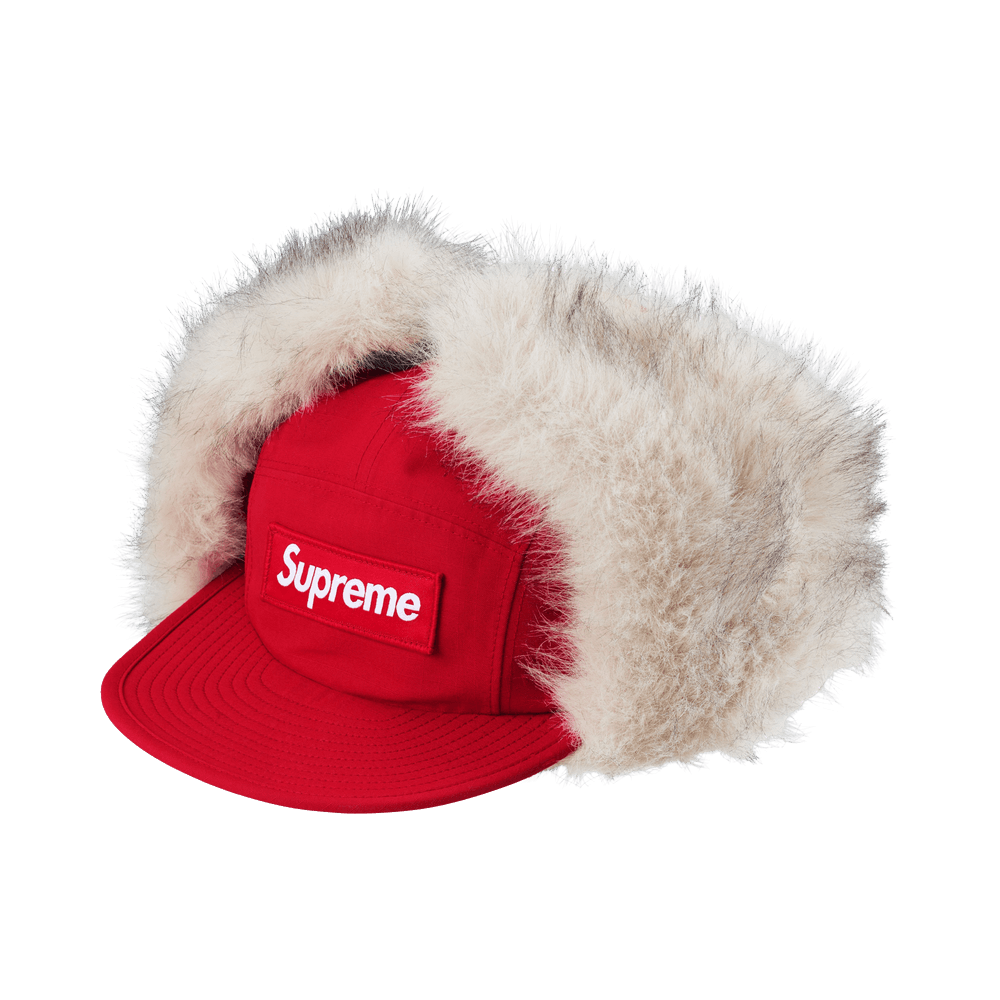 Supreme Gore-Tex Earflap Camp Cap Red S/M Fw26, Men's
