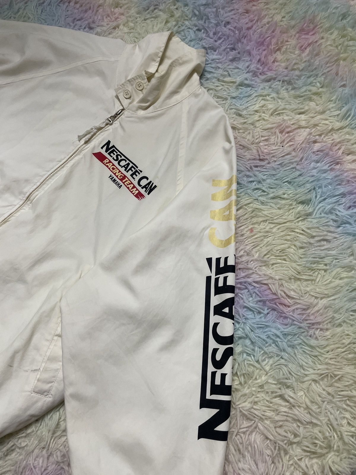 Vintage × Yamaha Nescafe Can Yamaha Racing Team Size US L / EU 52-54 / 3 - 5 Thumbnail