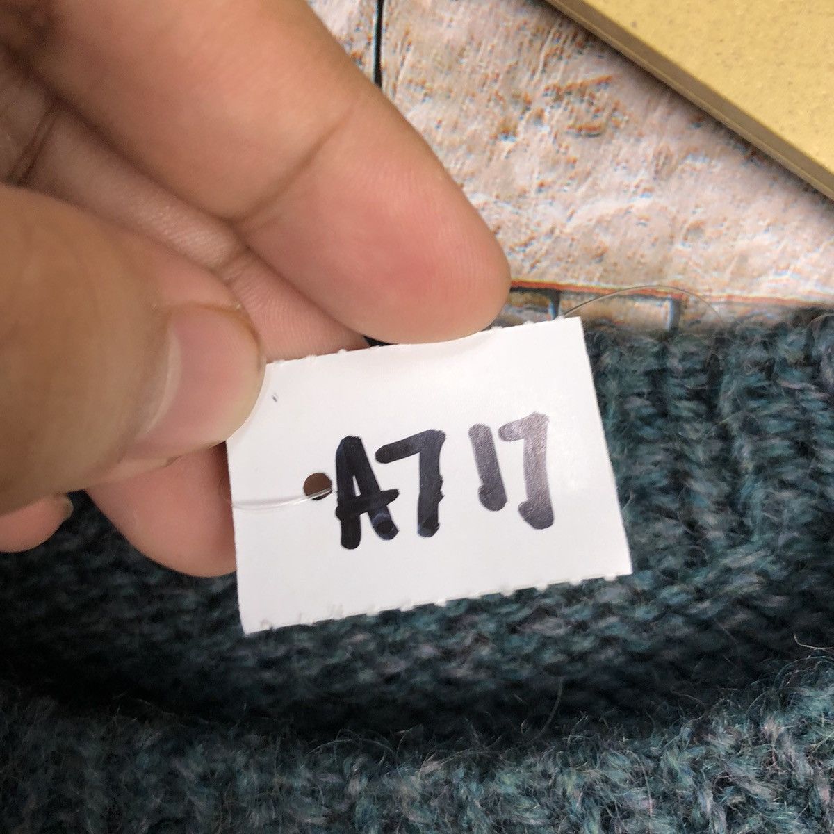Homespun Knitwear × Japanese Brand × Solid and Striped Japan koala vintage stripe Green Knitwear #A717 Size S / US 4 / IT 40 - 10 Thumbnail