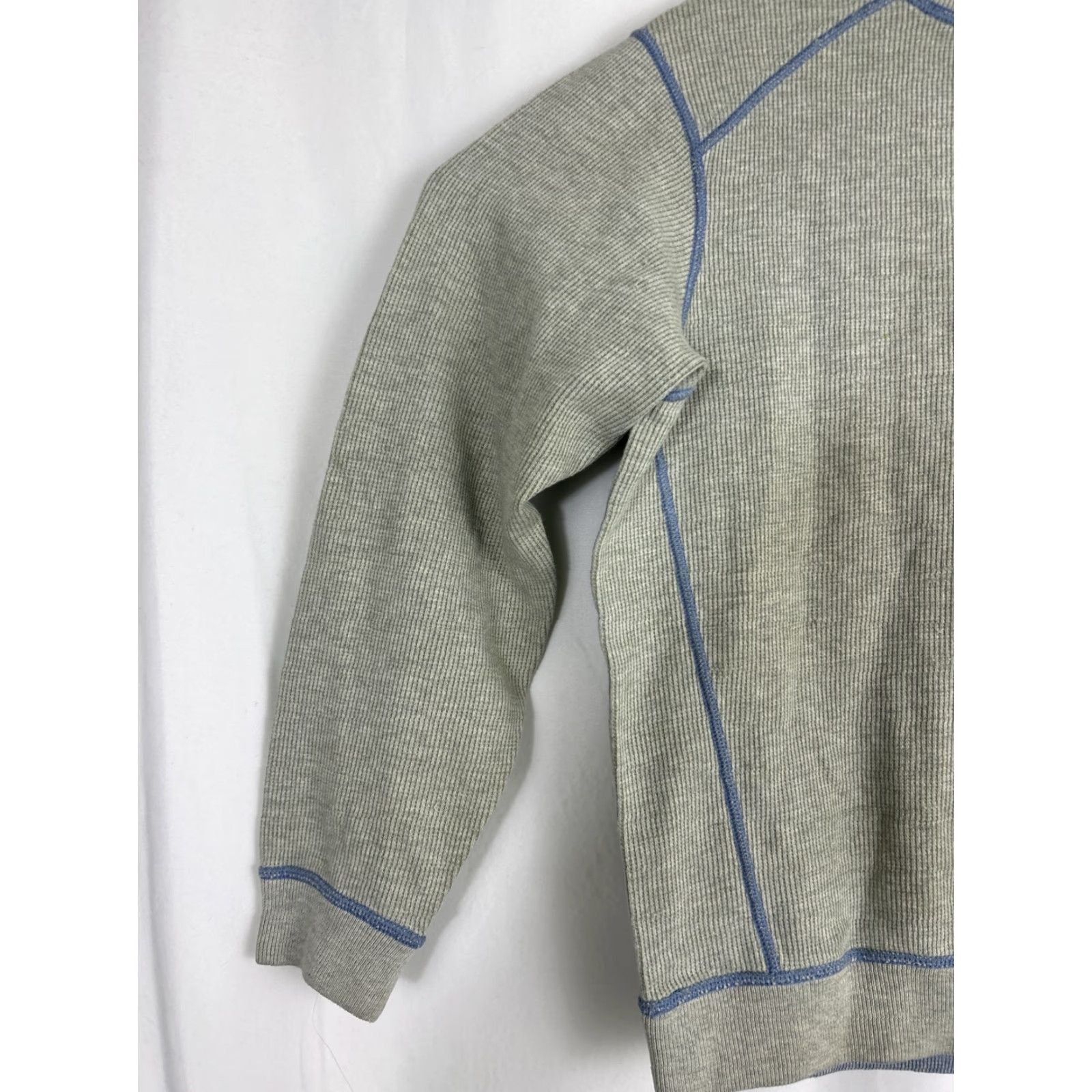 Tommy Bahama Tommy Bahama Mens Medium 1/4 Zip Reversible Pullover Sweater Long Sleeve Cotton Size US M / EU 48-50 / 2 - 3 Thumbnail