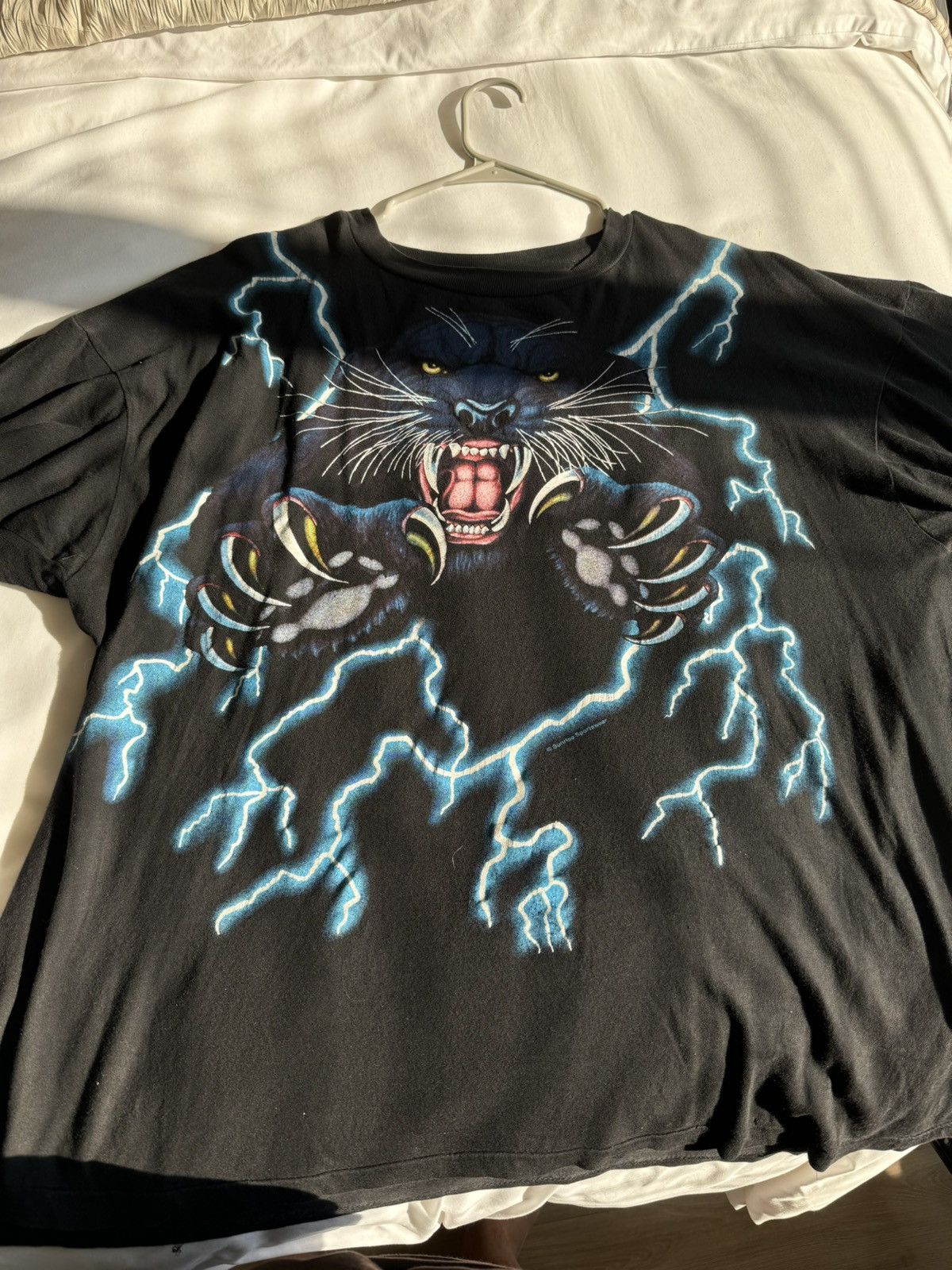 Vintage Vintage American Thunder Panther Shirt Size US XXL / EU 58 / 5 - 1 Thumbnail