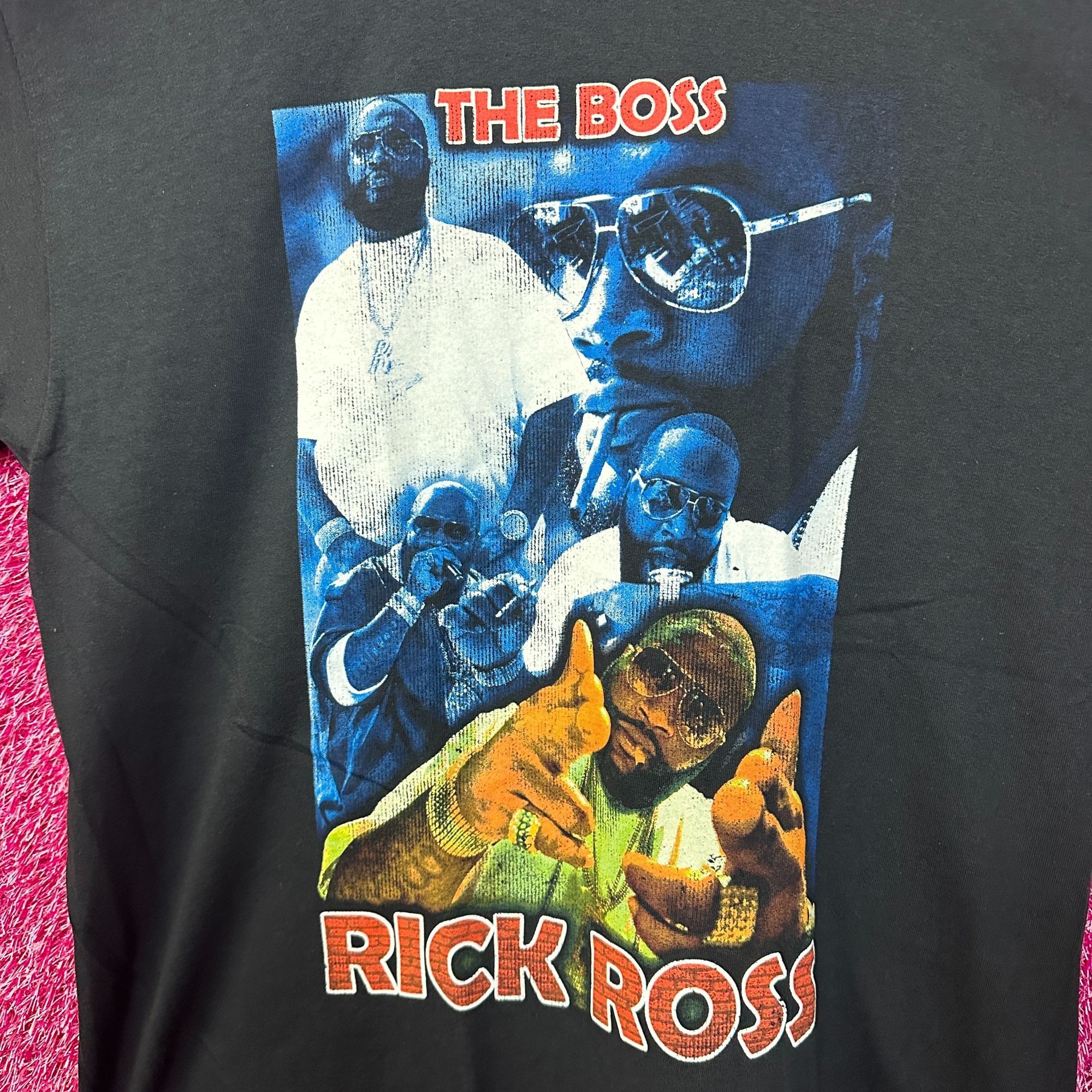 Rap Tees Rick Ross The Boss Rap Tshirt size Large Size US L / EU 52-54 / 3 - 2 Thumbnail