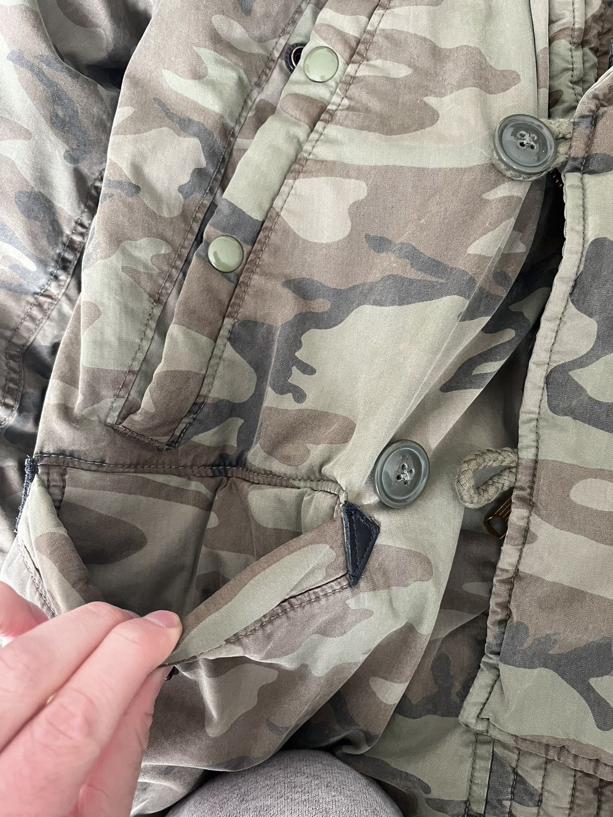 Denim & Supply Ralph Lauren Camo Down Parka Size US S / EU 44-46 / 1 - 8 Thumbnail