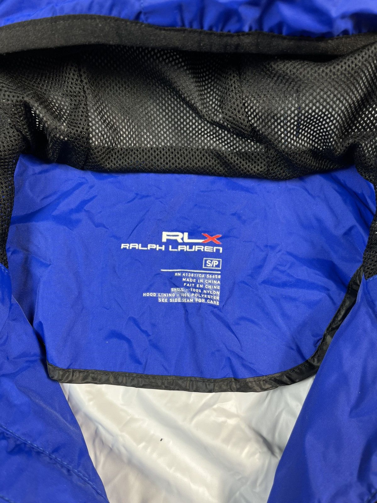 Polo Ralph Lauren RLX Ralph Lauren Blue Hooded Jacket Lightweight Fits S-M Size US S / EU 44-46 / 1 - 7 Thumbnail