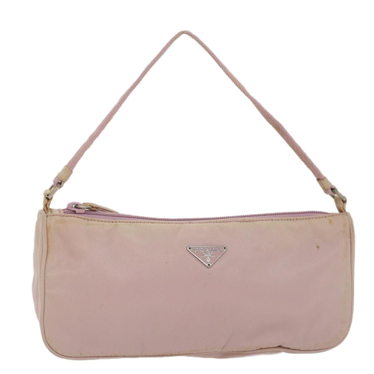 Prada Pink Synthetic Clutch Bag (Pre-Owned) Size ONE SIZE - 1 Thumbnail