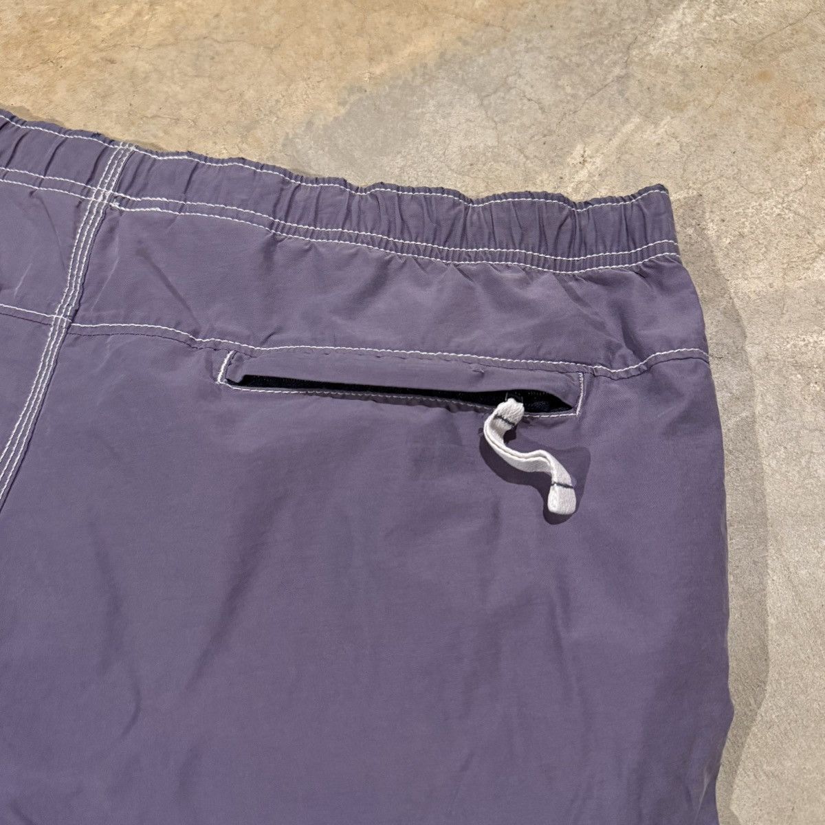 Polo Ralph Lauren 1990s Polo Sport Faded Arc Logo Board Shorts ERD Grunge Size US 38 / EU 54 - 8 Thumbnail