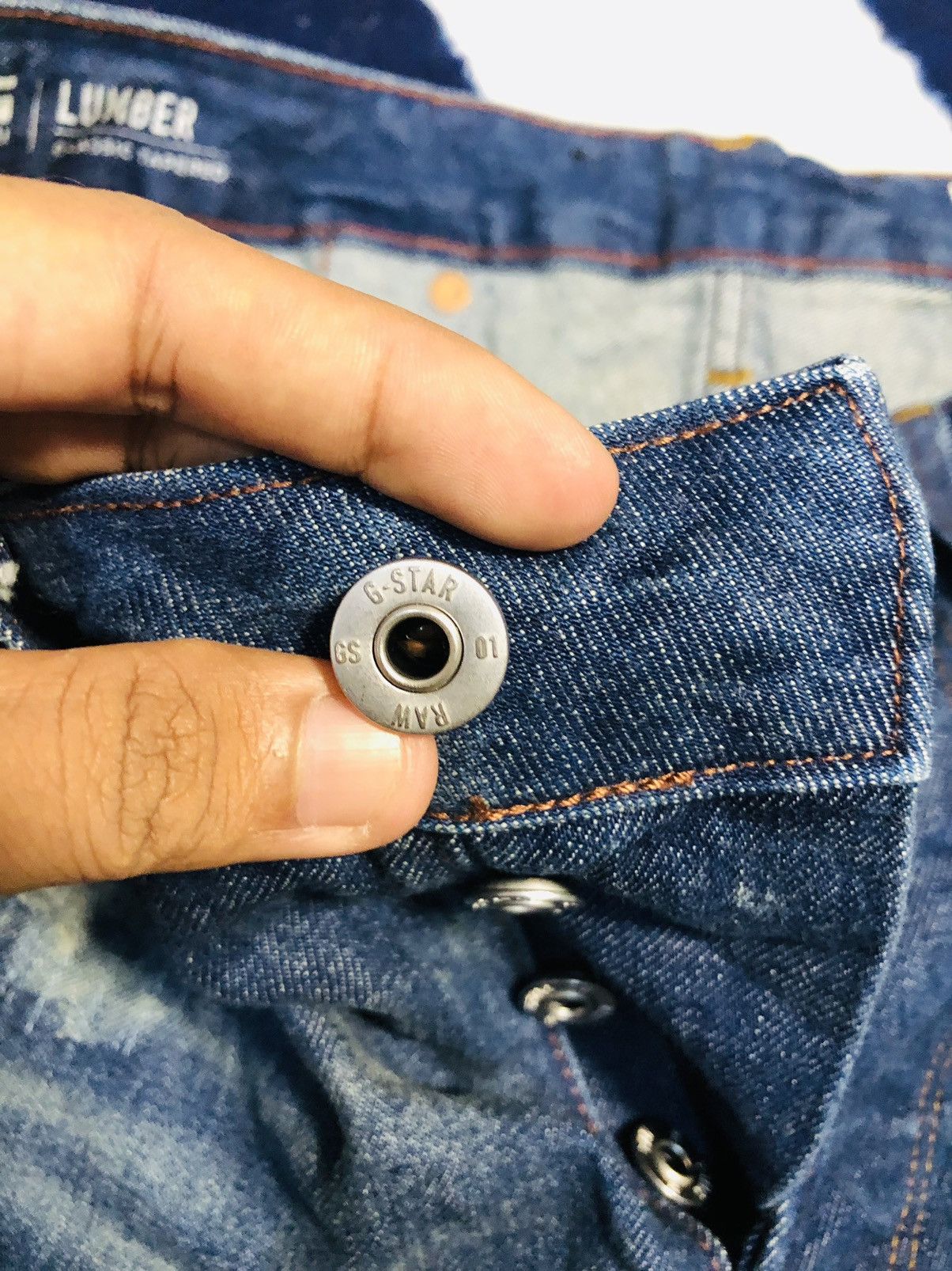 G-Star × Vintage G-Star Distressed Style Denim Jeans (1) Size US 30 / EU 46 - 11 Thumbnail