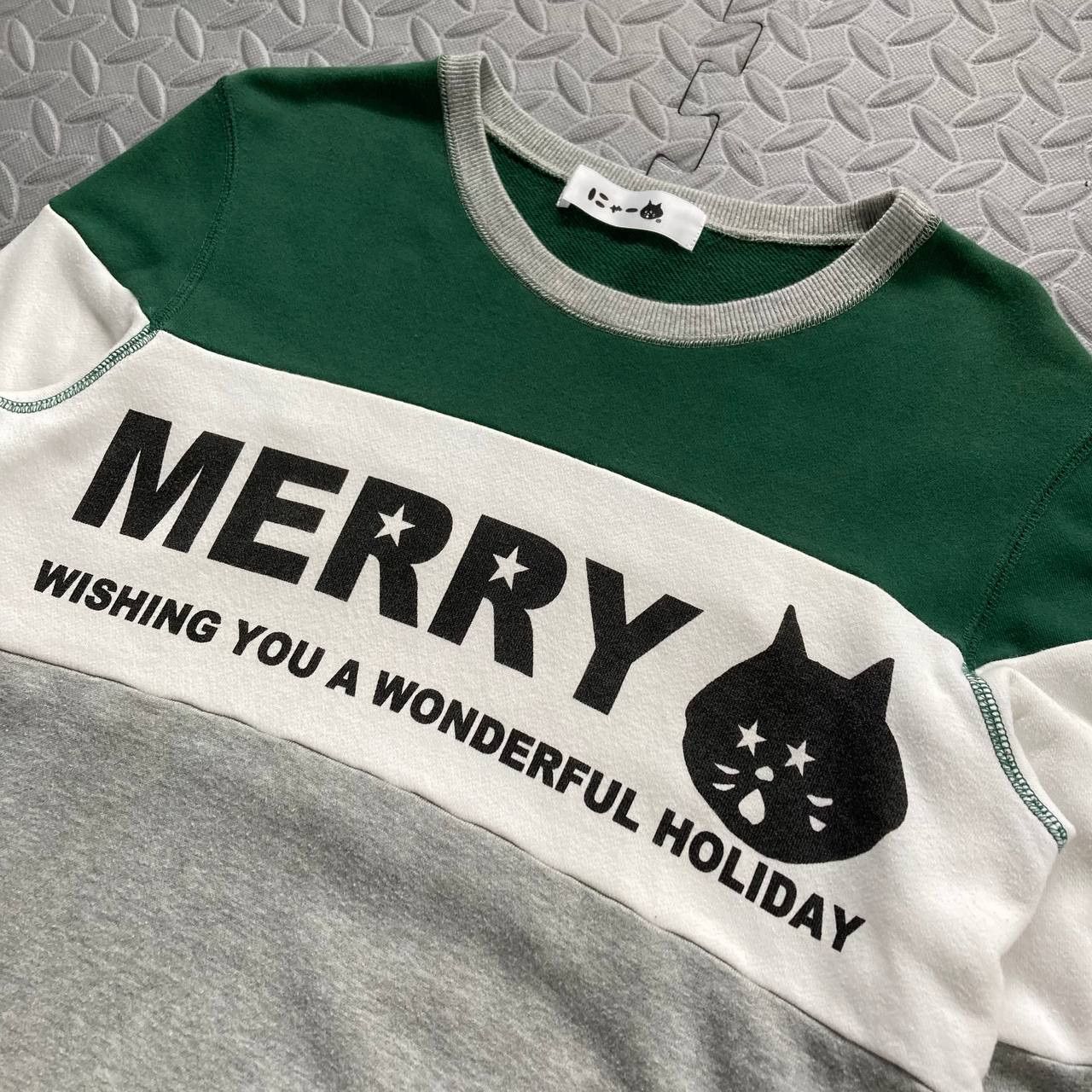 Ne-Net Merry Nya Cat Holiday Sweatshirt Size US S / EU 44-46 / 1 - 4 Thumbnail