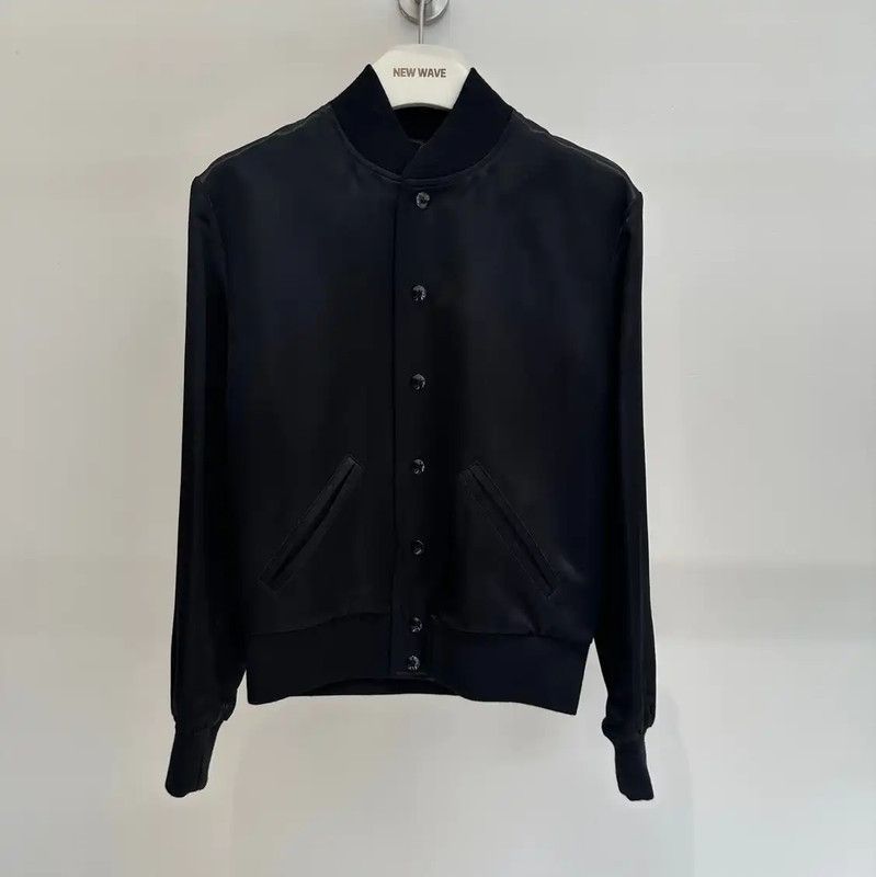 Yves Saint Laurent YSL Black Embroidered Women's Jacket XS Size 0089 Size XS / US 0-2 / IT 36-38 - 1 Thumbnail