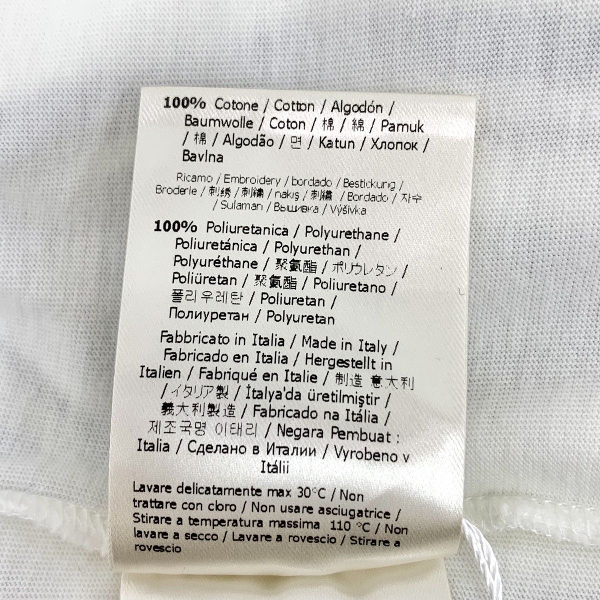 Fendi Fendi White Double F Printed Short Sleeve T-shirt K26WX Size L / US 10 / IT 46 - 8 Thumbnail