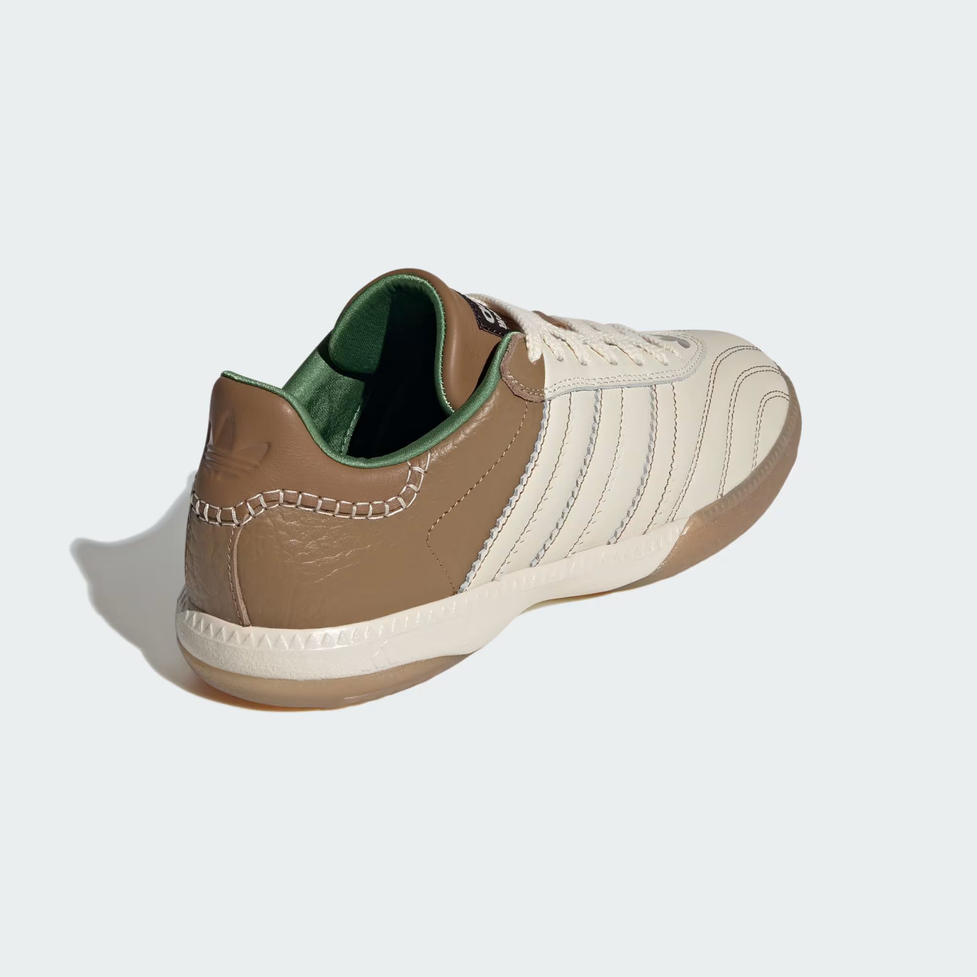 Adidas × Wales Bonner o1mle0725 Samba Millennium Low-Top Sneakers in White/Neutral Size US 7 / EU 40 - 4 Thumbnail