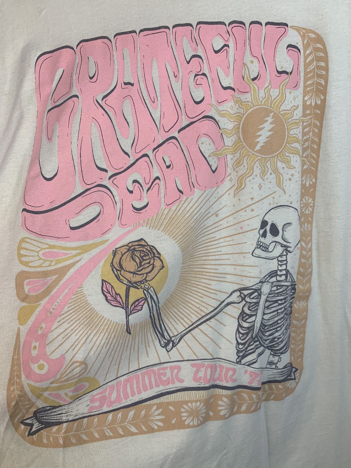 Band Tees × Grateful Dead *RARE* Grateful Dead Summer Tour ‘76 Art Print Shirt 2022 AE Size US M / EU 48-50 / 2 - 2 Thumbnail