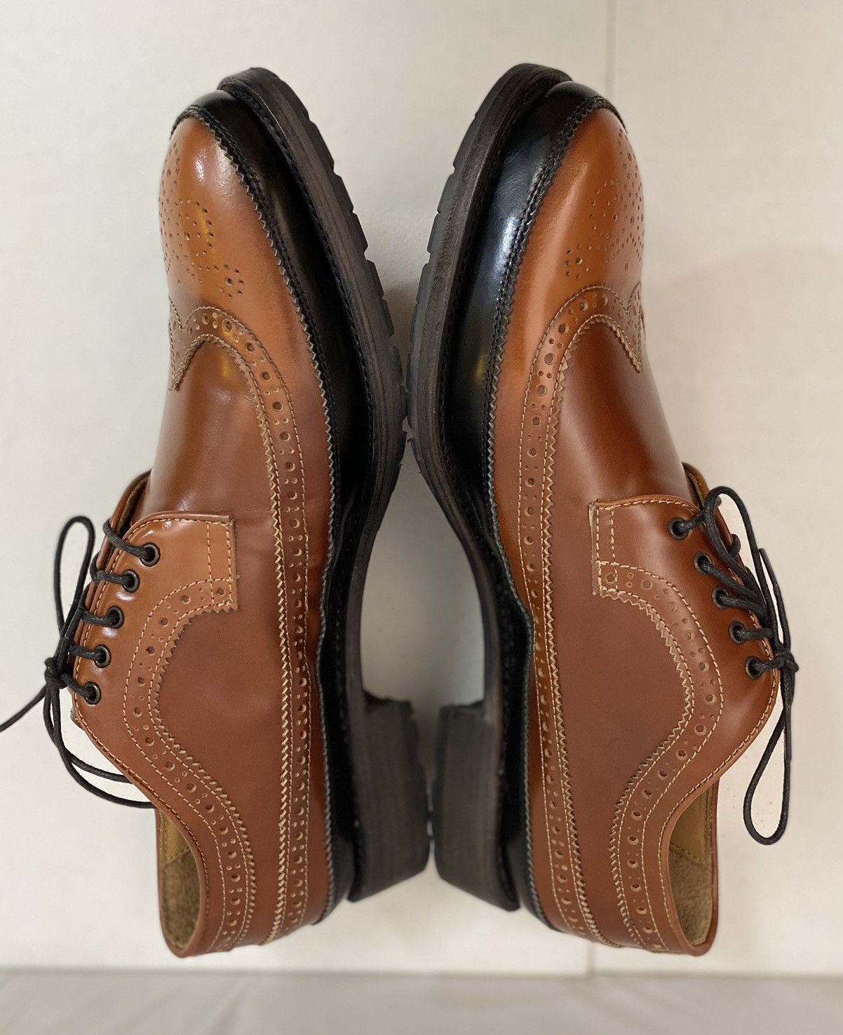 Dsquared2 Dsquared2 🇮🇹 Brown Leather Wingtip Mudguard Brogue 11 NEW Size US 11 / EU 44 - 8 Thumbnail