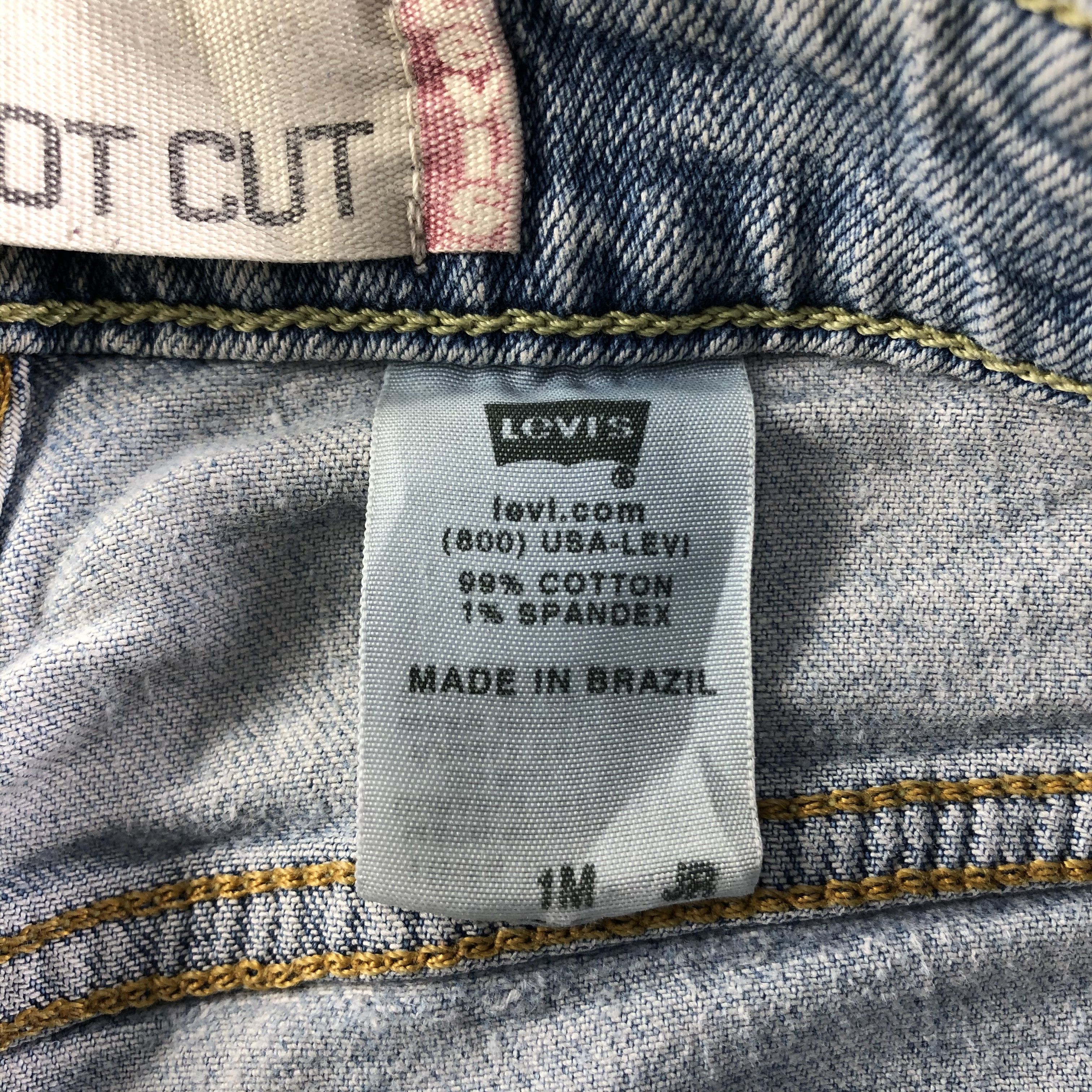 Levi's Vintage Light Wash Levis 518 Jeans-J3485 Size 28" / US 6 / IT 42 - 9 Thumbnail