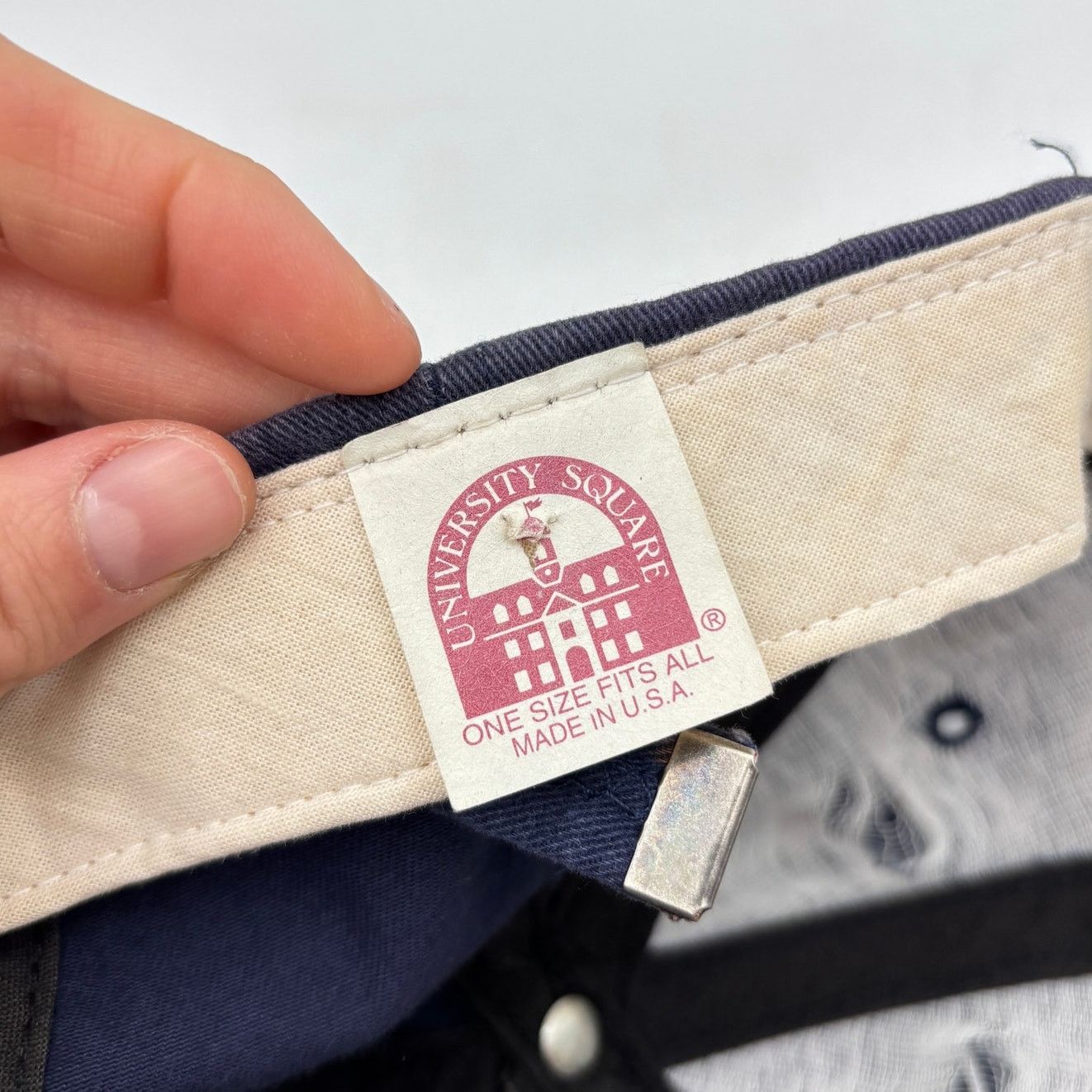 Vintage VTG Harvard University Strapback Hat University Square 90s Size ONE SIZE - 8 Thumbnail
