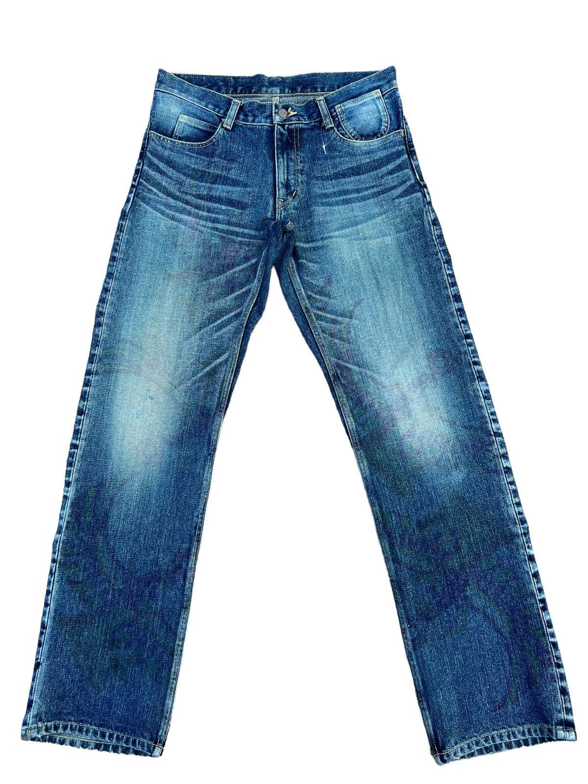 Vintage 90s Japanese hot jeans! Ozone Rocks Jeans