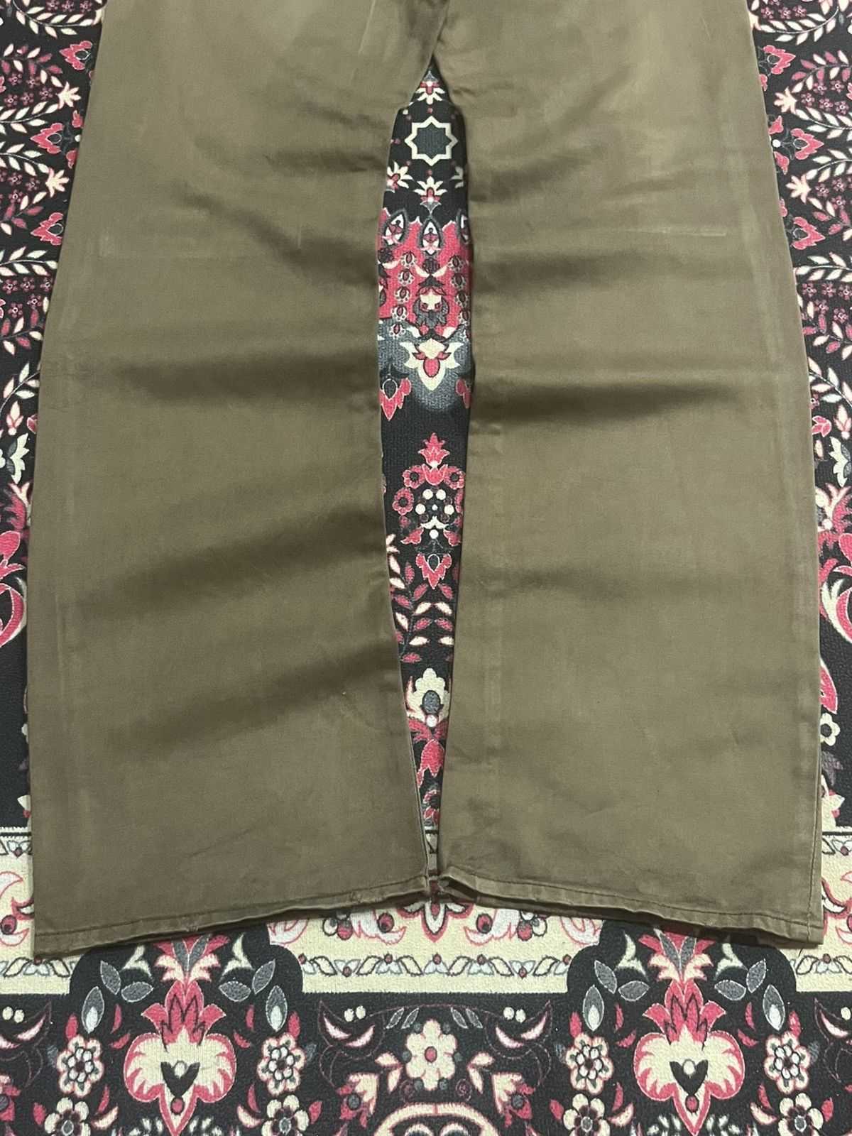 semanticdesign Vintage Japanese Semantic Design Brown Wash Distressed Pants Size US 30 / EU 46 - 9 Thumbnail