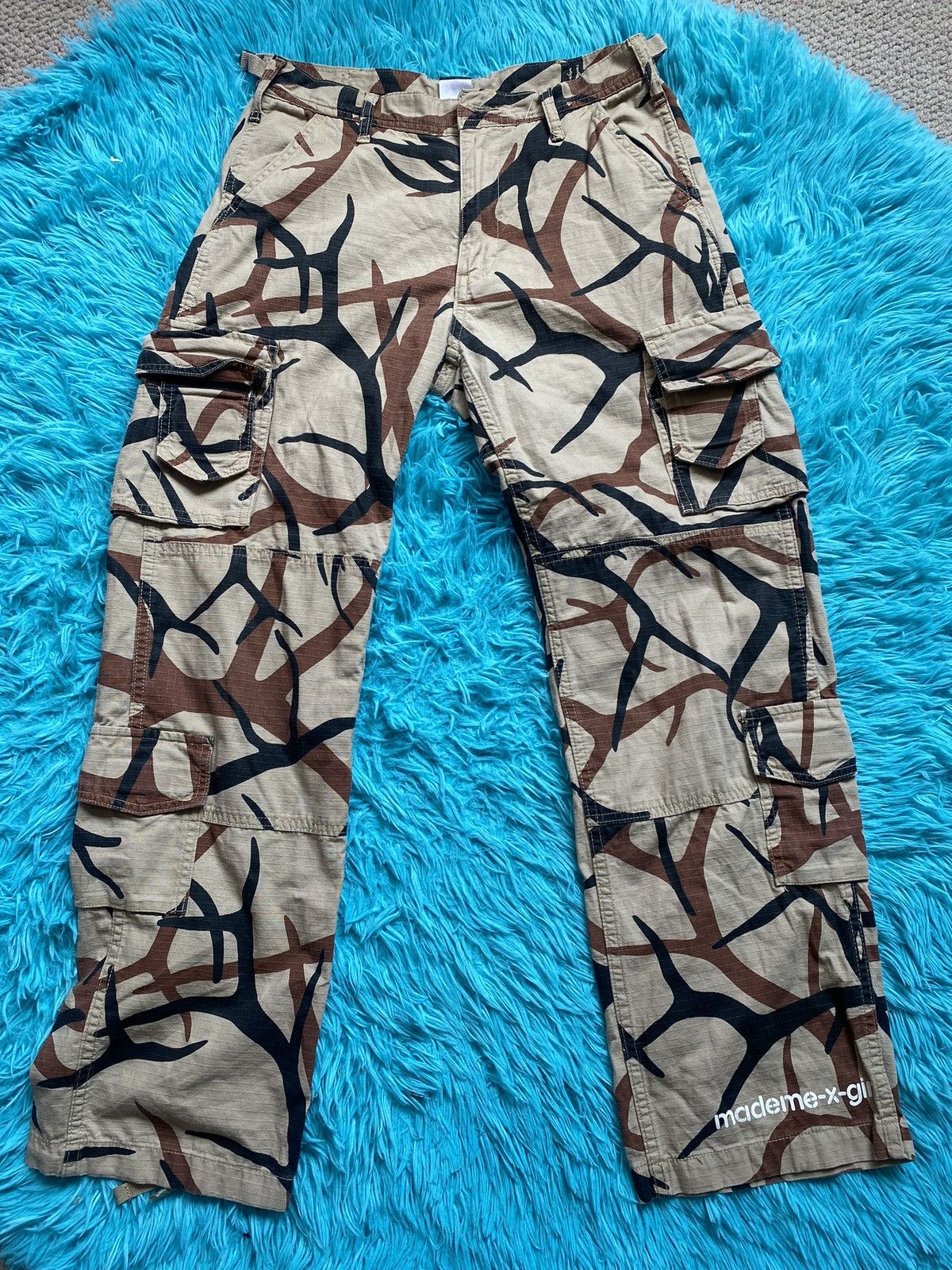 X-Girl Mademe X Girl Camo Real Tree Pants Rare Size 32" / US 10 / IT 46 - 1 Thumbnail