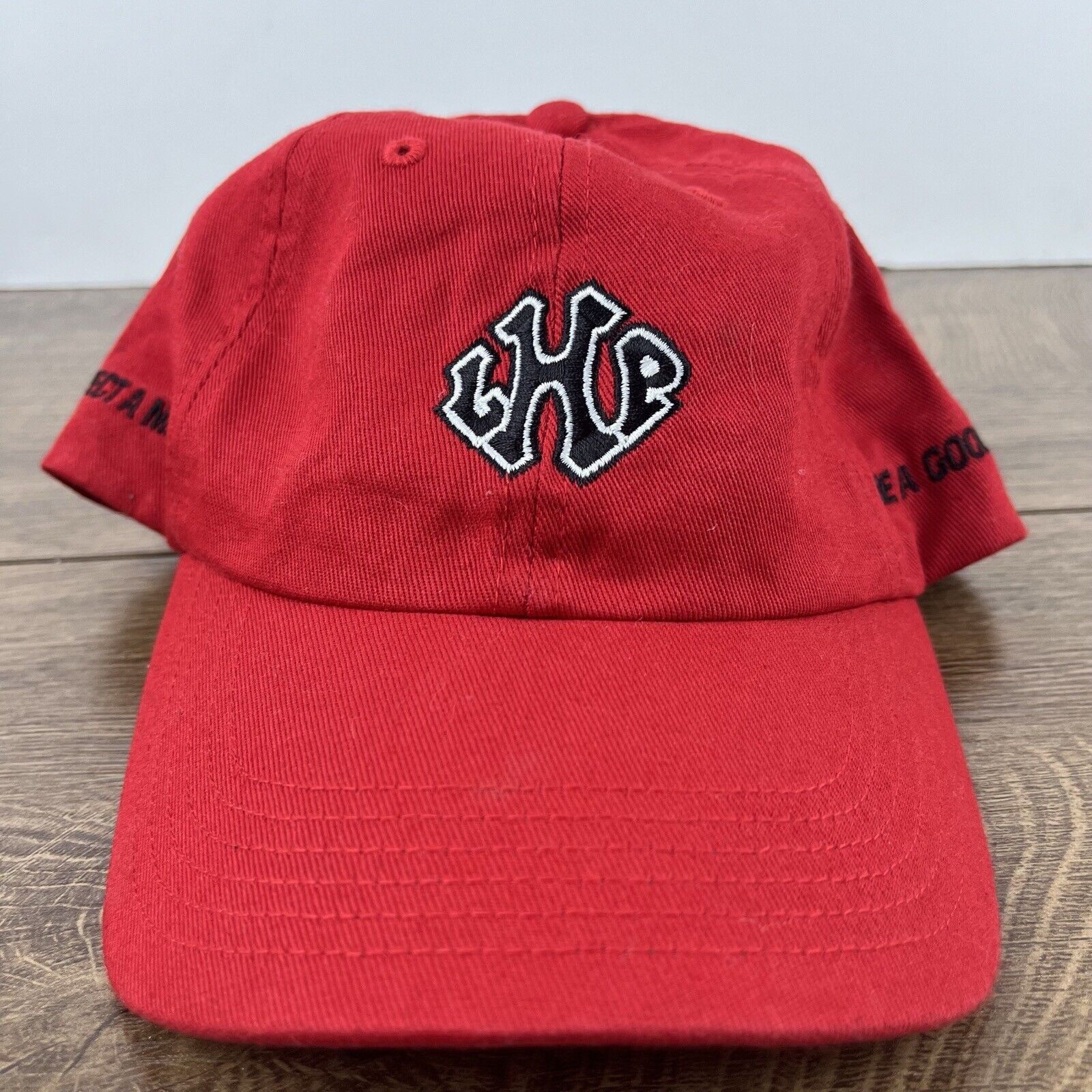 Other LHP Hat Red Cap Adjustable Hat Red Adult Fit Hat Size ONE SIZE - 3 Thumbnail