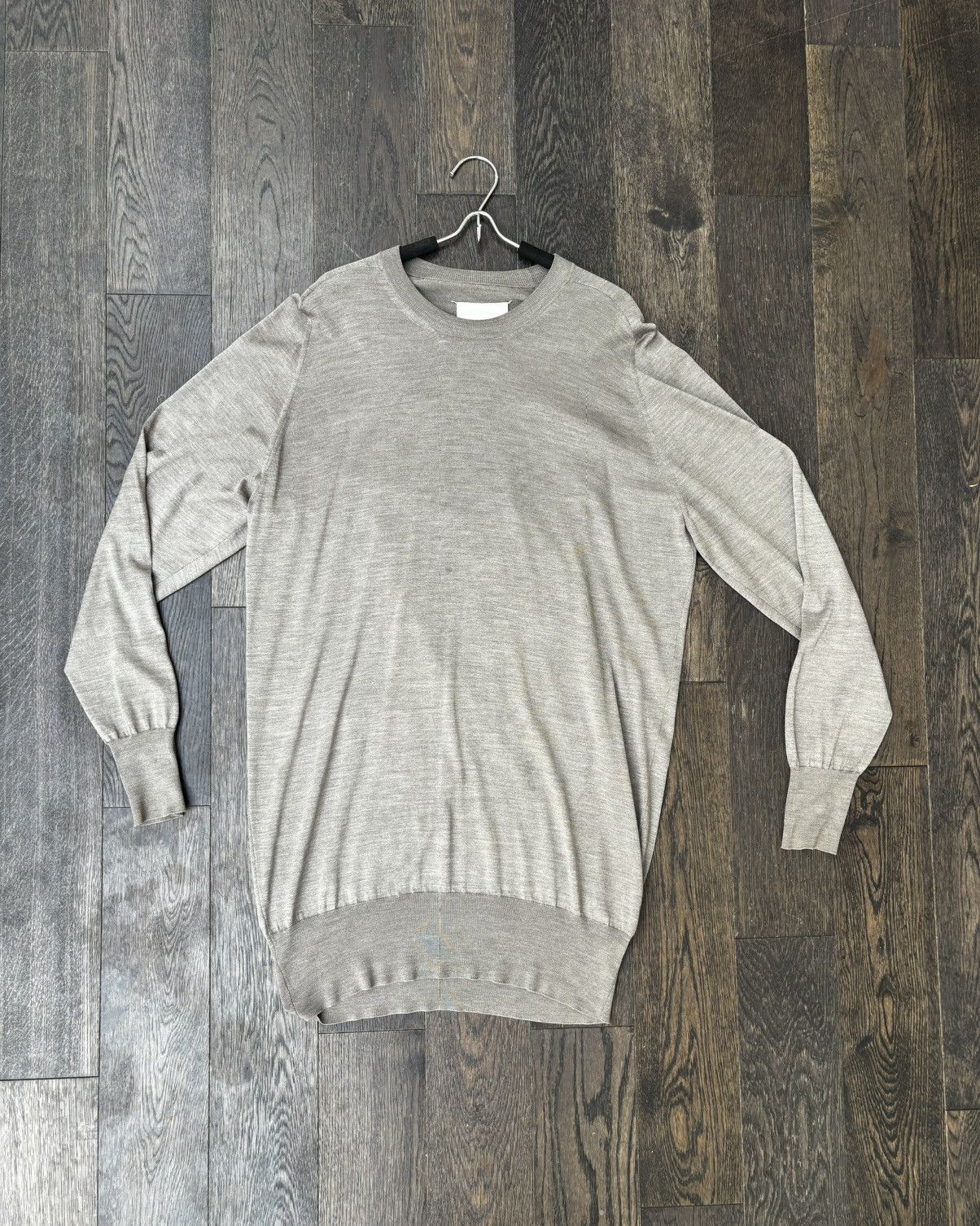 Maison Margiela Maison Margiela Long Cashmere Sweater Size US L / EU 52-54 / 3 - 1 Thumbnail
