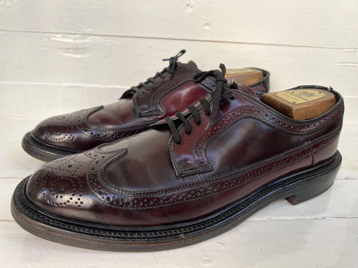 Hanover Hanover LB Sheppard Brown Longwing Shell Codovan Dress Shoes Size US 9.5 / EU 42-43 - 3 Thumbnail