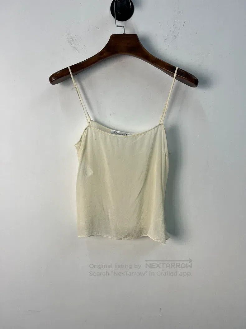 Dior Dior Mulberry silk suspender vest Size XXS / US 00 / IT 34 - 1 Thumbnail