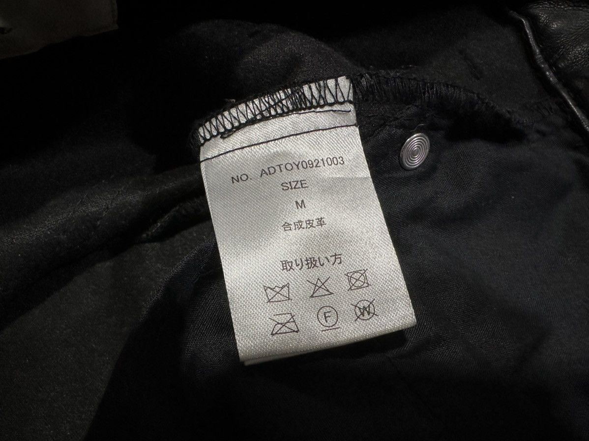 If Six Was Nine × Japanese Brand × Le Grande Bleu (L.G.B.) 🔥Japanese Y2K Adrer Leather Pants Flared Goth Punk Size US 31 - 8 Thumbnail