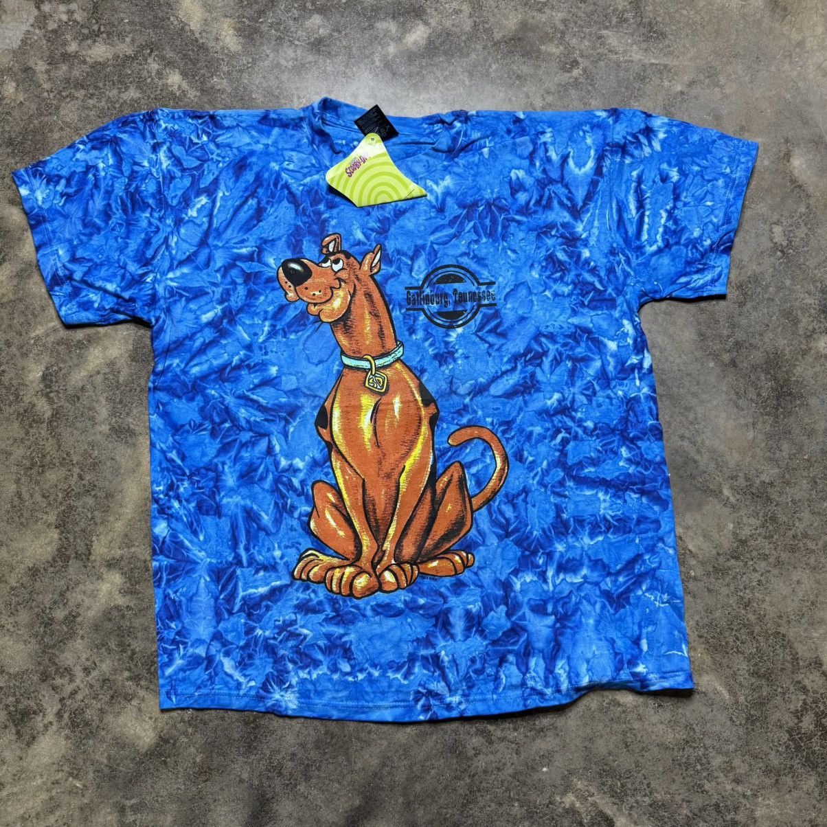 Vintage vintage deadstock scooby doo tye dye tshirt Size US XL / EU 56 / 4 - 1 Thumbnail