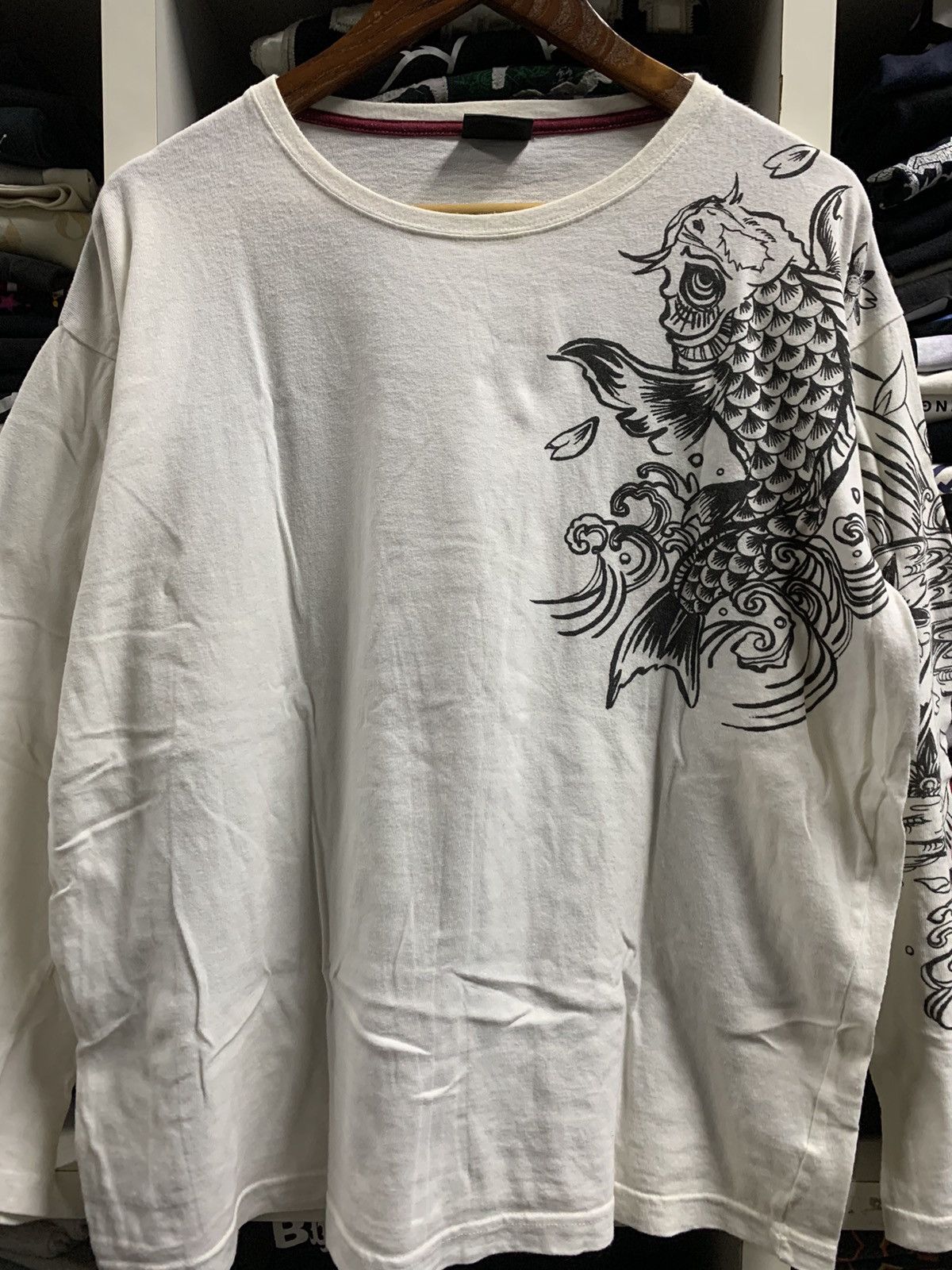 Japanese Brand × Vintage Vintage Japanese Sukajan shirt Size US L / EU 52-54 / 3 - 3 Thumbnail